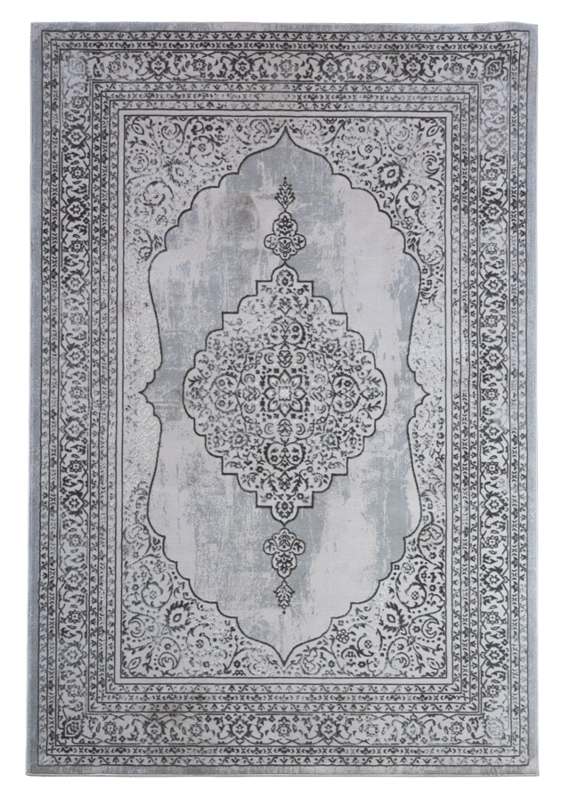 Dywan Nevada Klasyczny szaro-niebieski 80 x 140 cm