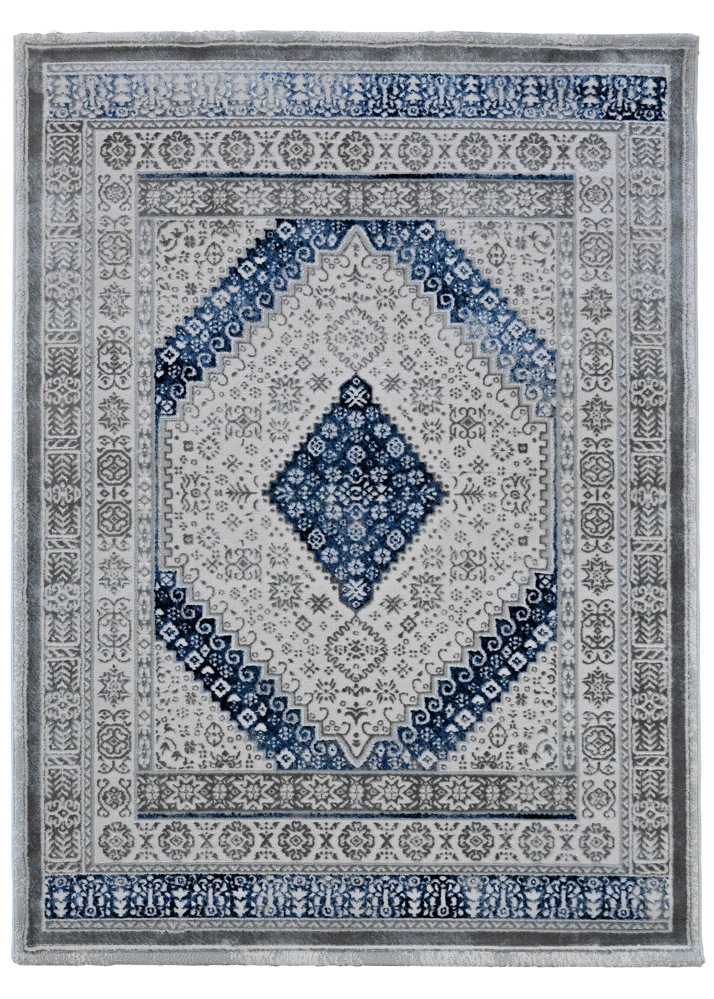 Dywan Nevada szaro-niebieski 200 x 280 cm
