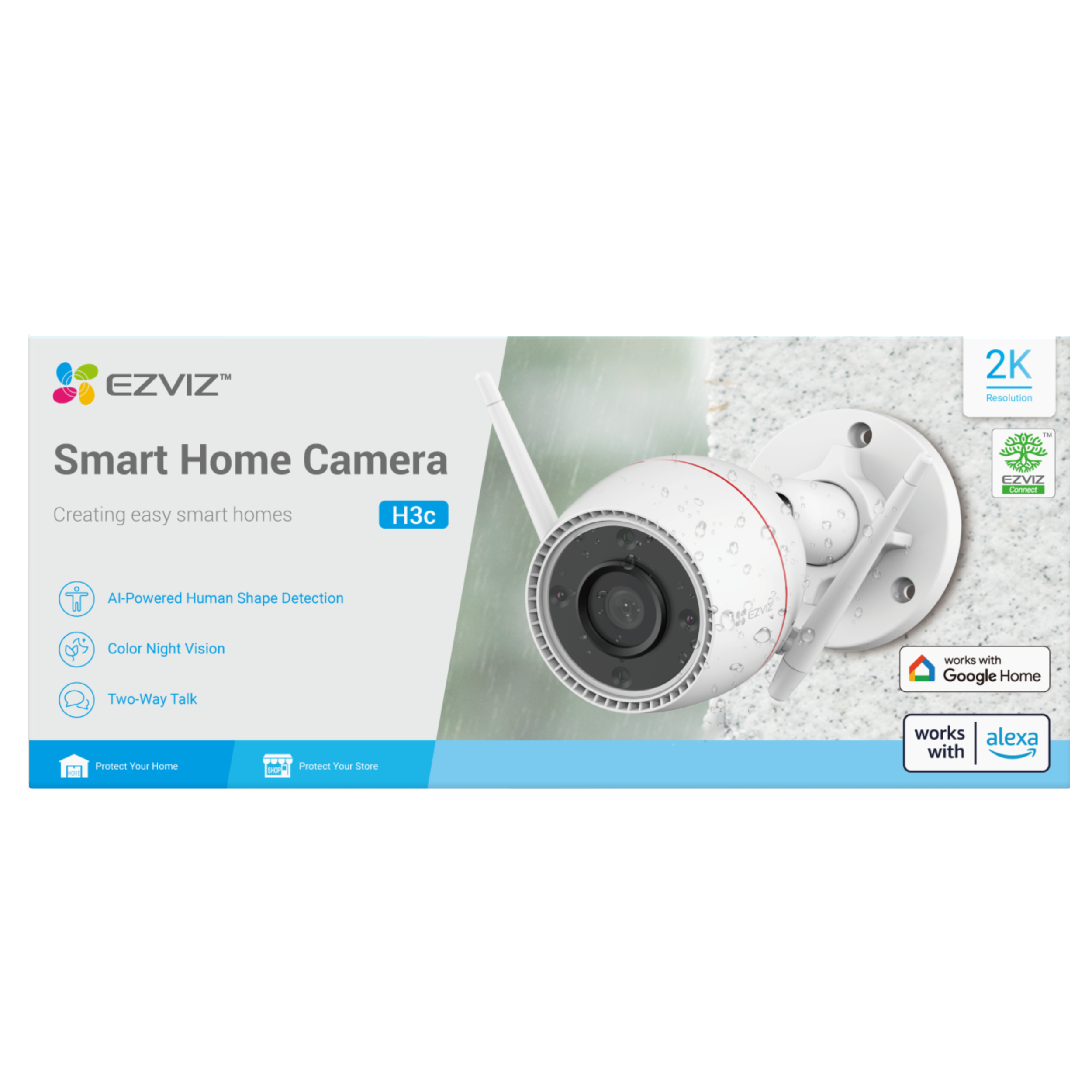 Kamera zewnętrzna CS-H3c-R100-1K3WKFL(2.8mm) EZVIZ - 14