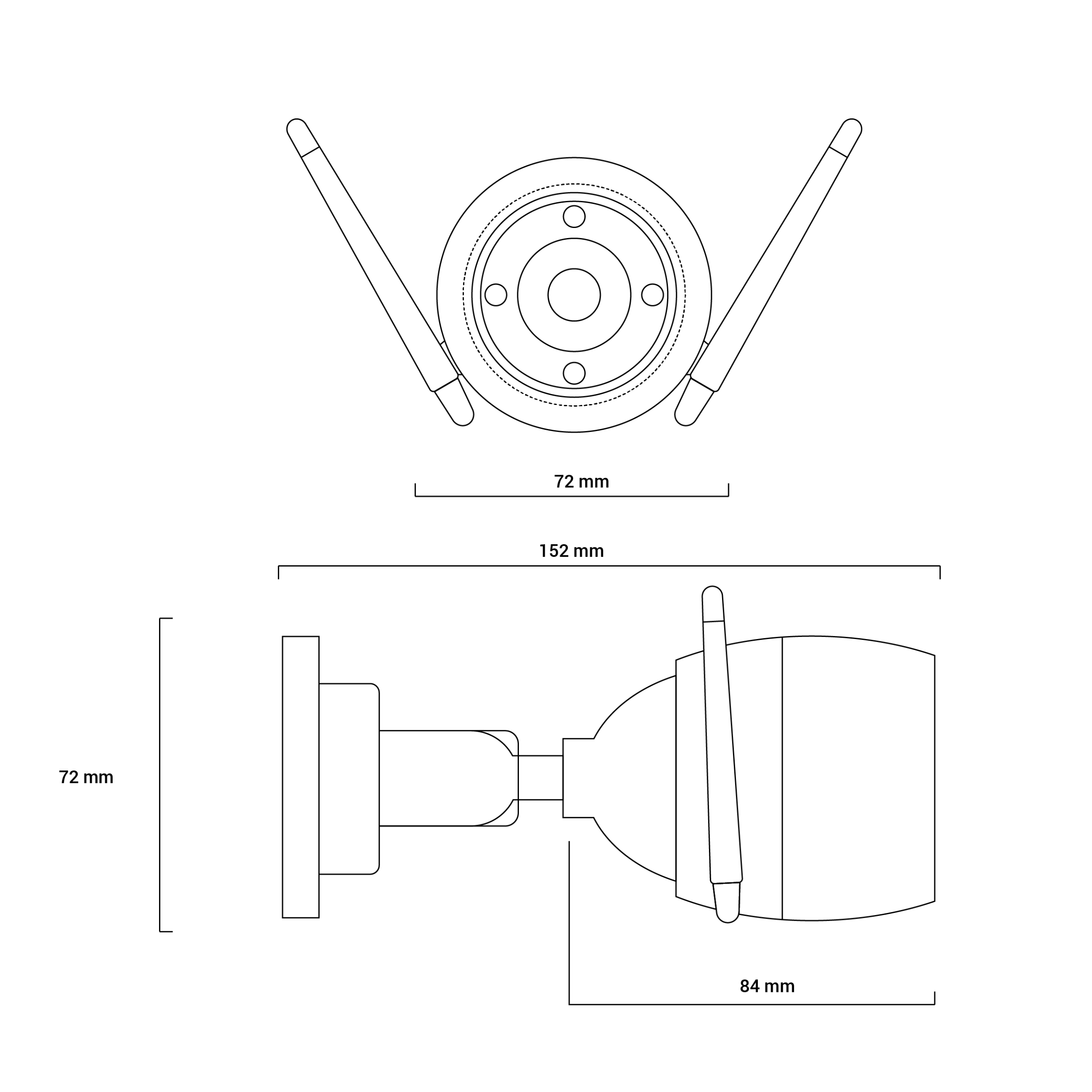 Kamera zewnętrzna CS-H3c-R100-1K3WKFL(2.8mm) EZVIZ - 5