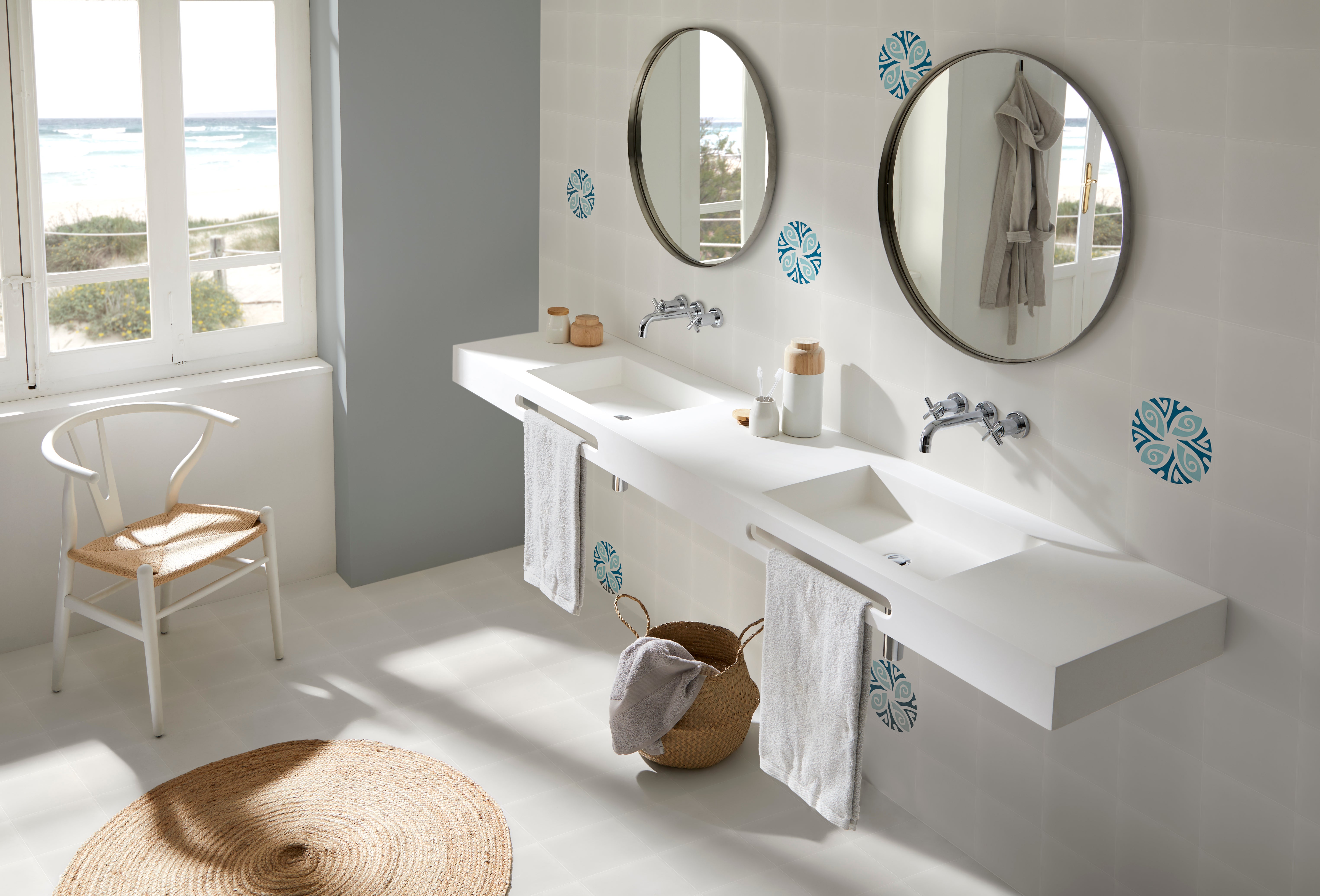 Suelo cemento hidra efecto hidráulico ethnic 20x20 cm