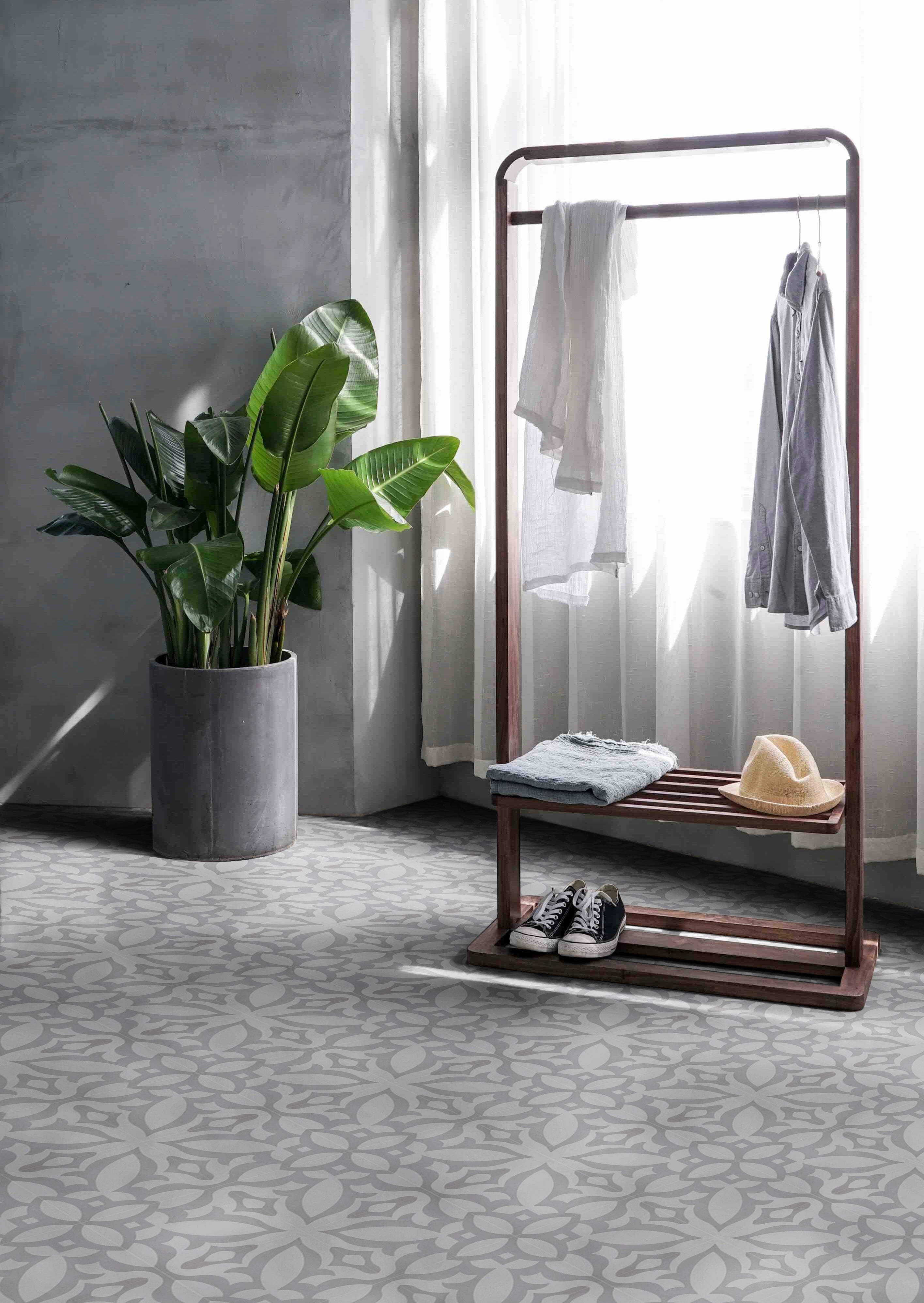 Suelo cemento hidra efecto hidráulico ocean 20x20 cm