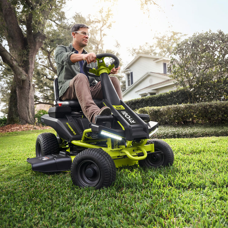 Tractor a batería RYOBI RY48RM76A 76 cm ancho de corte - 5