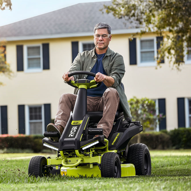 Tractor a batería RYOBI RY48RM76A 76 cm ancho de corte - 2