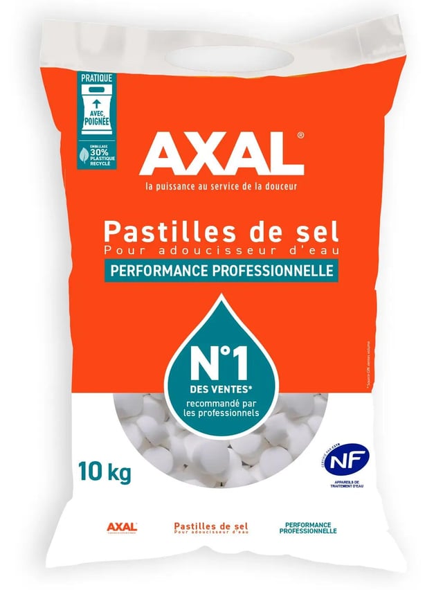 Sel pour adoucisseur 10 kg AXAL