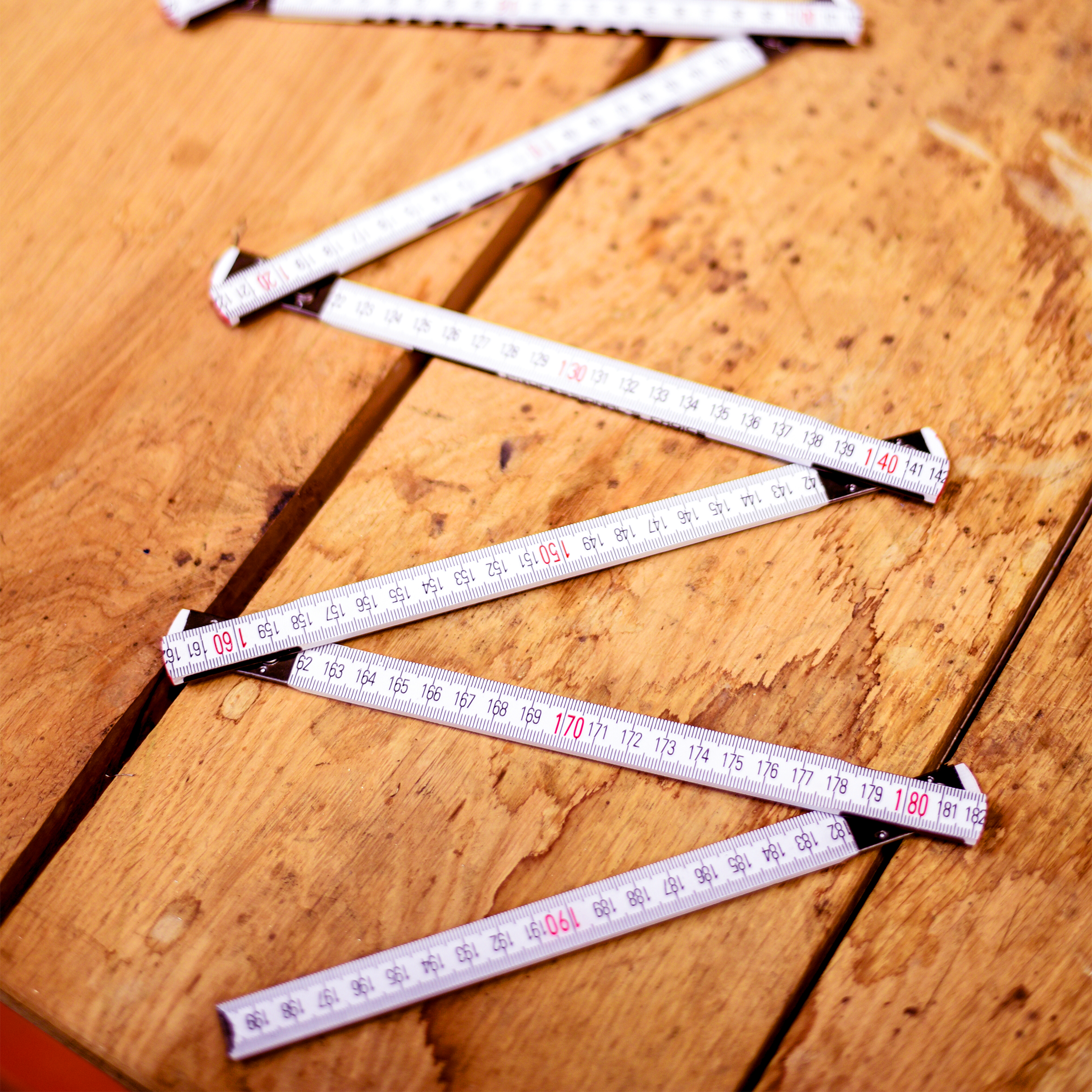 Miara stolarska drewniana składana 2 m Waart - 3