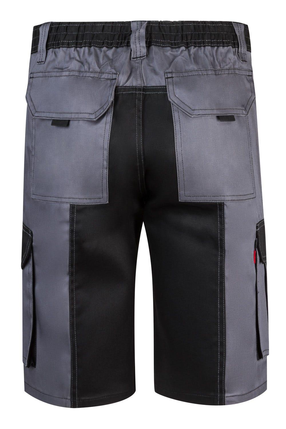 Bermuda Bicolor Multibolsillos VELILLA - Gris/Negro - 38 - 4