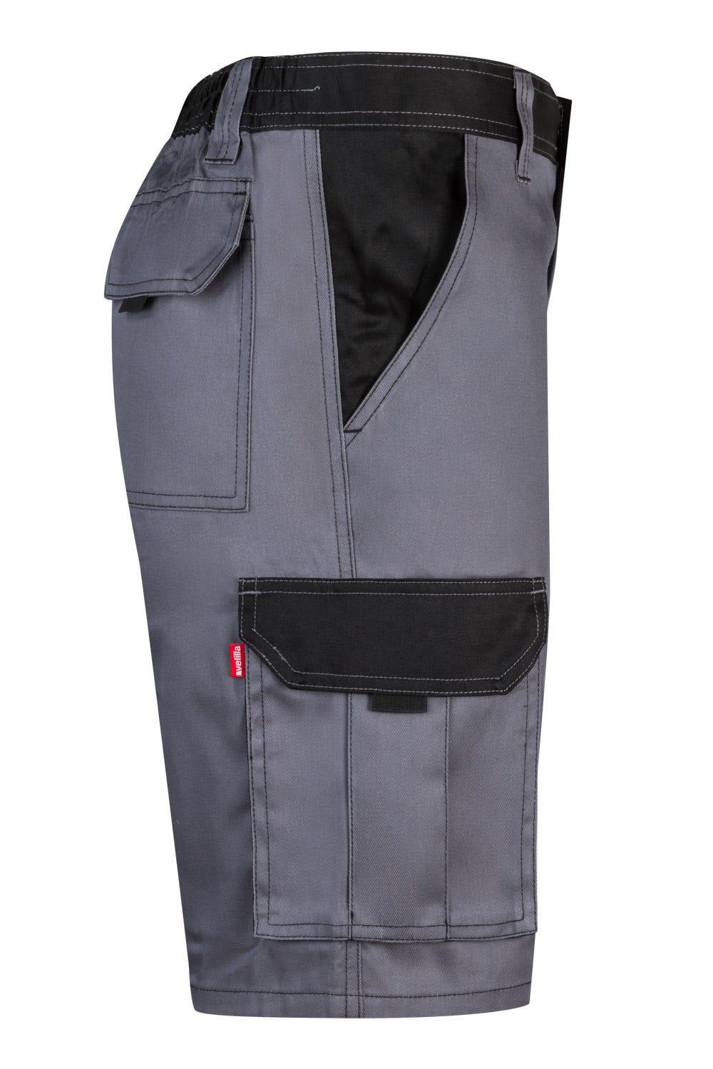 Bermuda Bicolor Multibolsillos VELILLA - Gris/Negro - 38 - 2