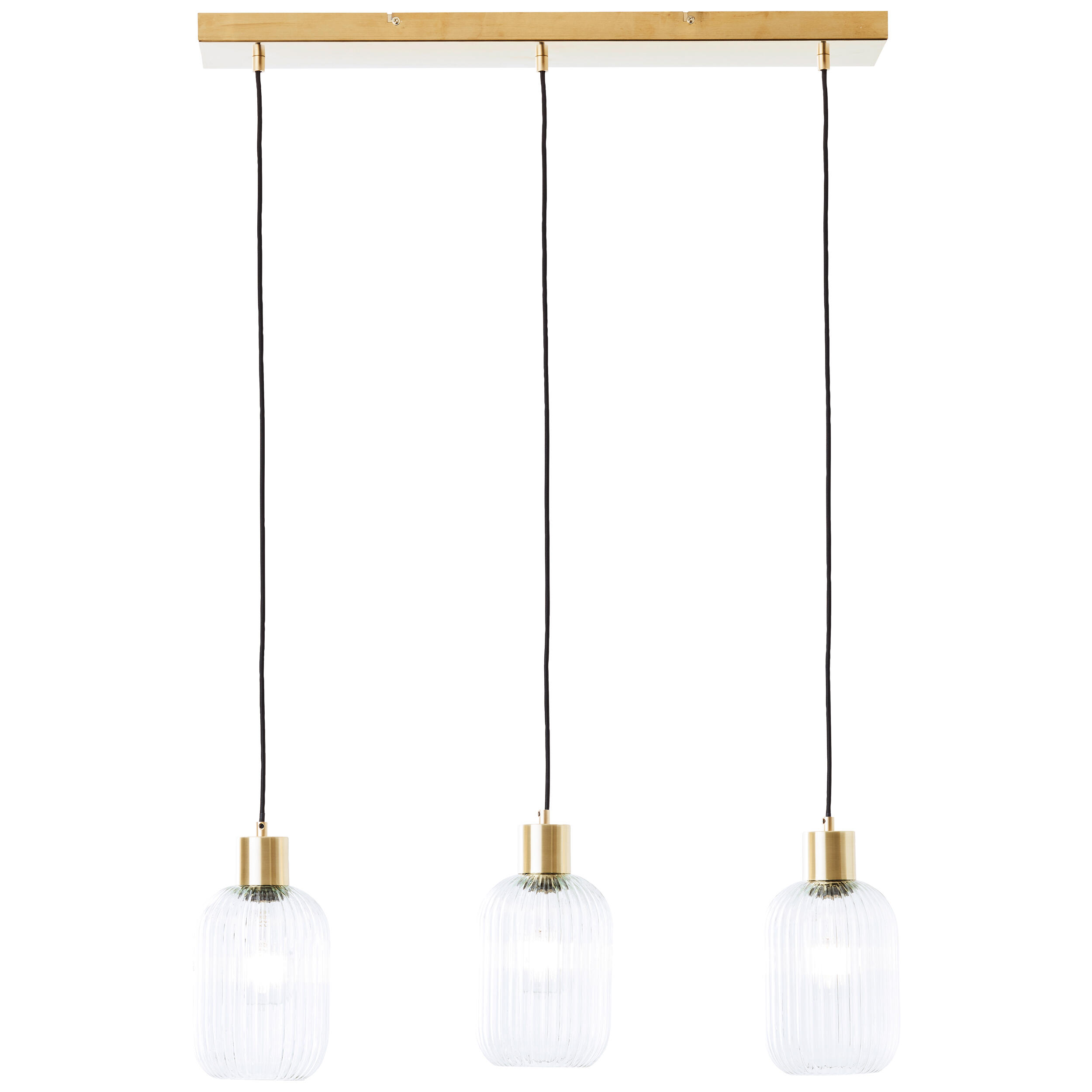 Candeeiro de teto suspenso DIPSY 3 luzes E27 72cm vidro inspire - 25