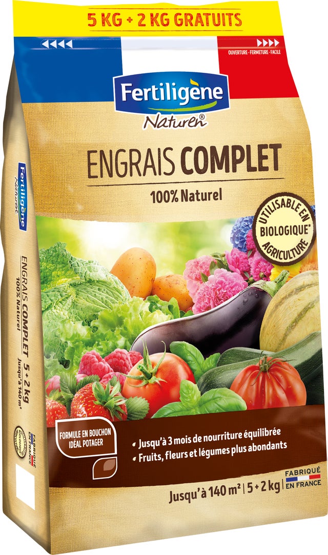 Engrais potager FERTILIGENE 140 m²