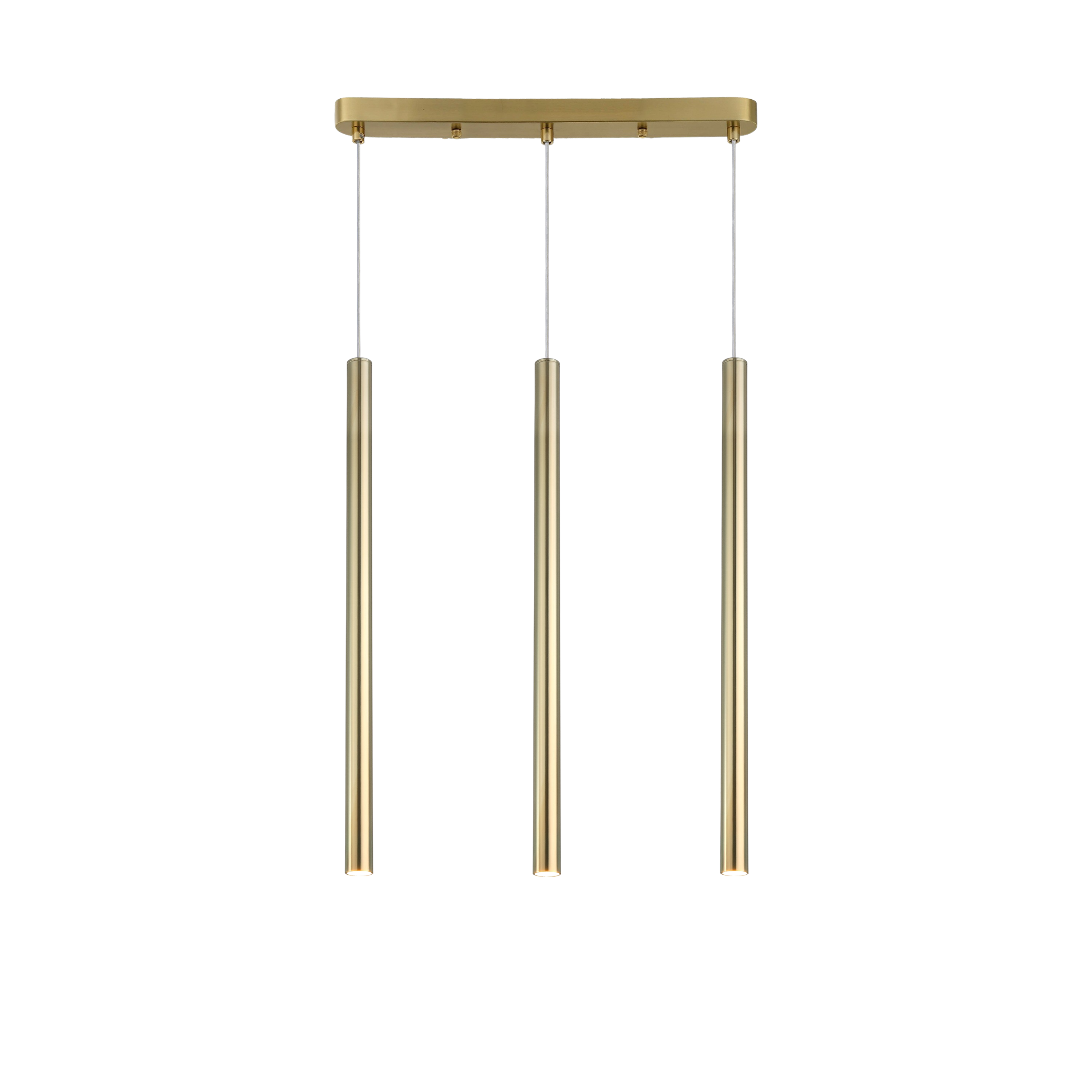 Lampa wisząca Lungo złota 3 x G9 Light Prestige