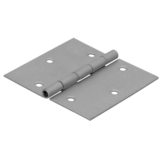 Charnière plate acier pour meuble, Ht.80 x l.45 mm