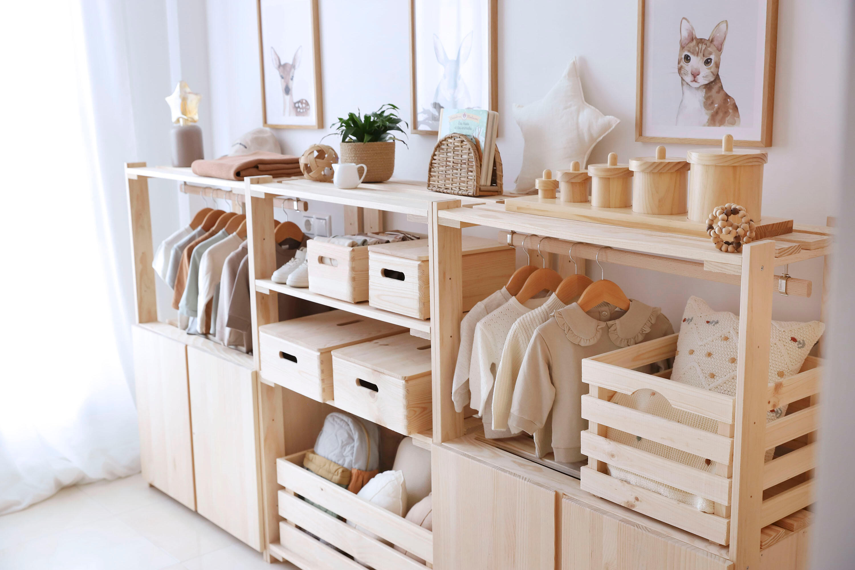 Caixa 26x68x33 cm madeira Nova - 13