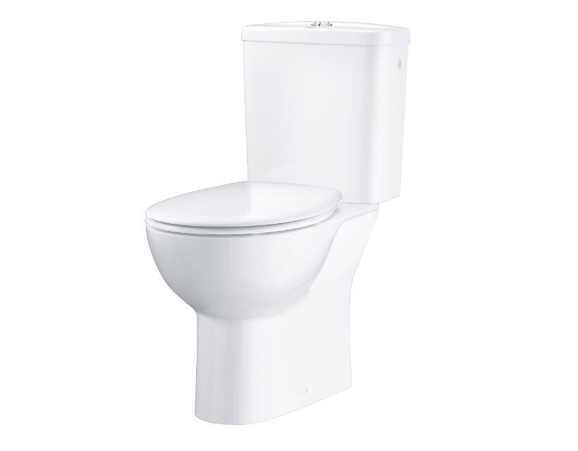 Pack WC à poser sortie horizontal sans bride (sans rebord) Bau GROHE - 2