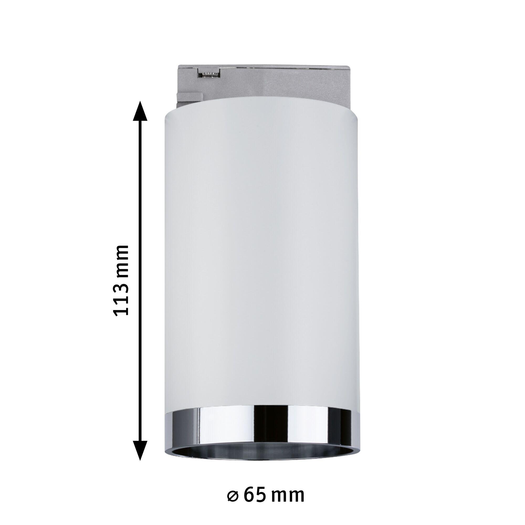 Spot LED URail Tube GU10 230V design métal blanc mat, PAULMANN - 5