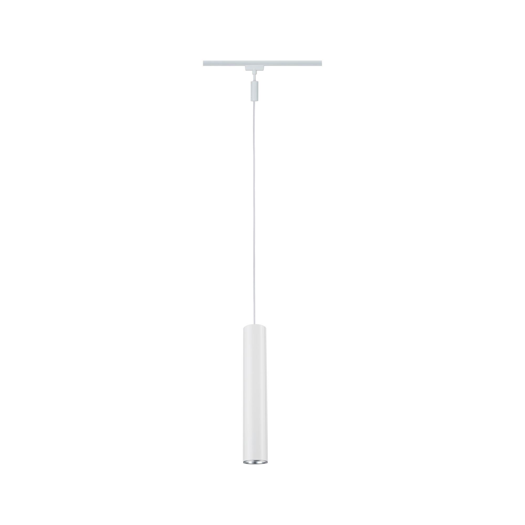 Suspension URail Catalejo GU10 230V Ø6.5 cm, design métal blanc, PAULMANN - 3