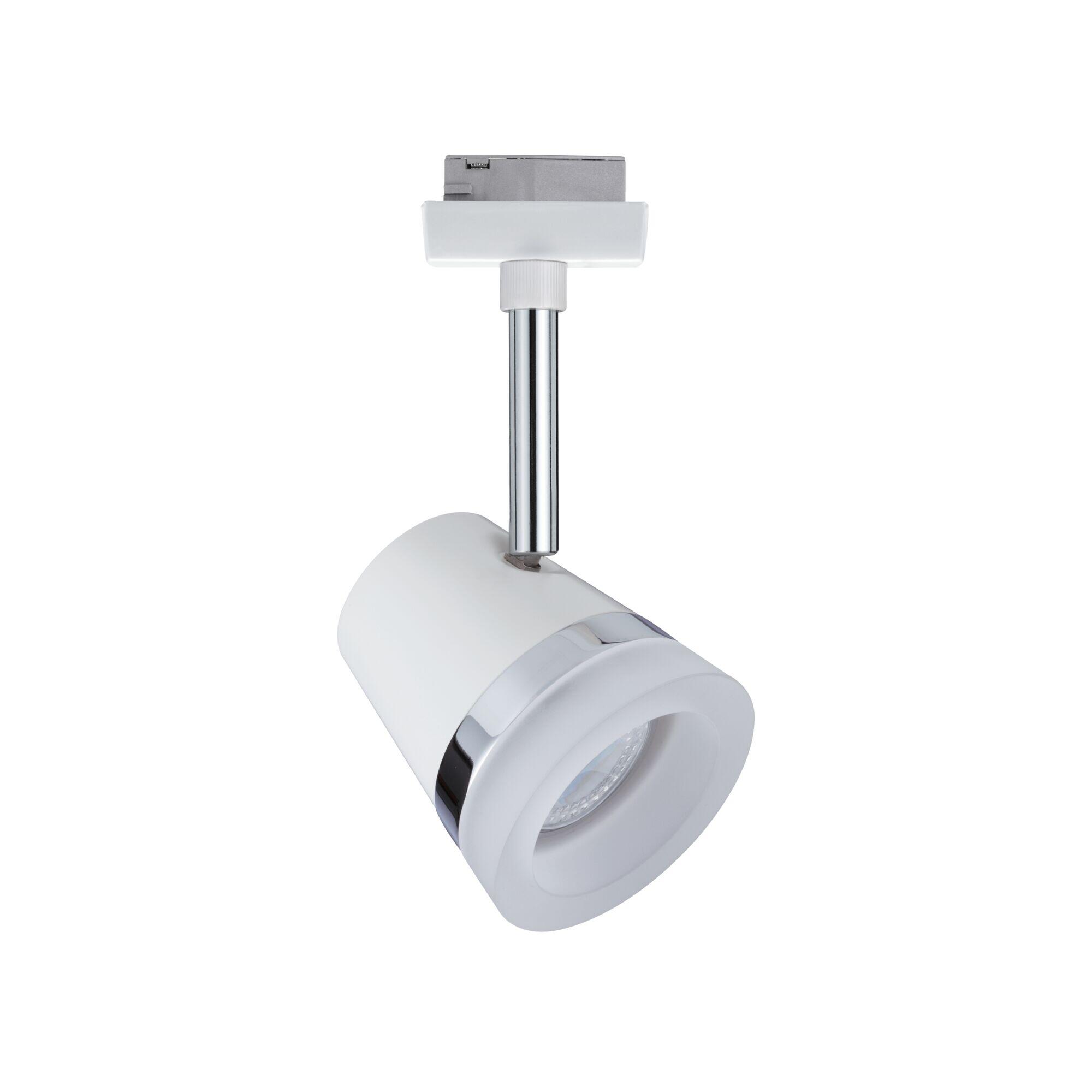 Spot LED URail Cone GU10 230V design métal blanc, PAULMANN - 4