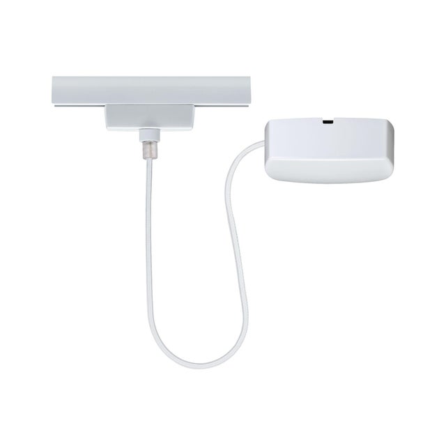 Alimentation déportée URail câble 1m 230V 1000w blanc plastique, PAULMANN