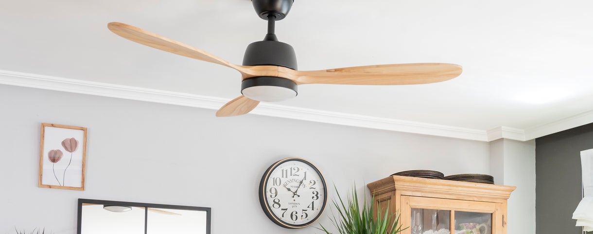Los 5 mejores ventiladores de techo con luz