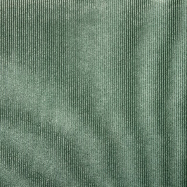 Tela al corte tapicería pana Darven verde ancho 140 cm