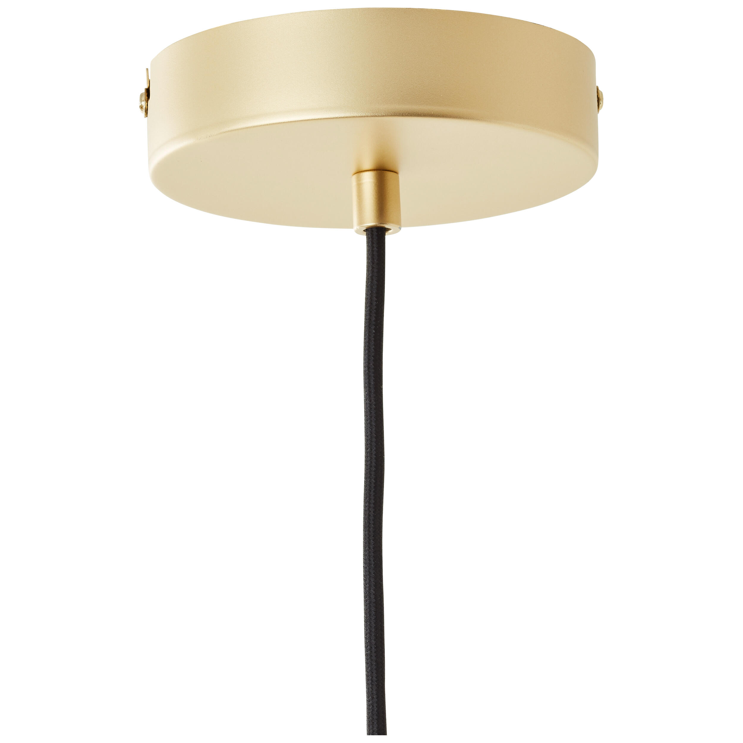 Candeeiro de teto suspenso E27 1 luz D30 cm metal/vidro Inspire Glati - 34