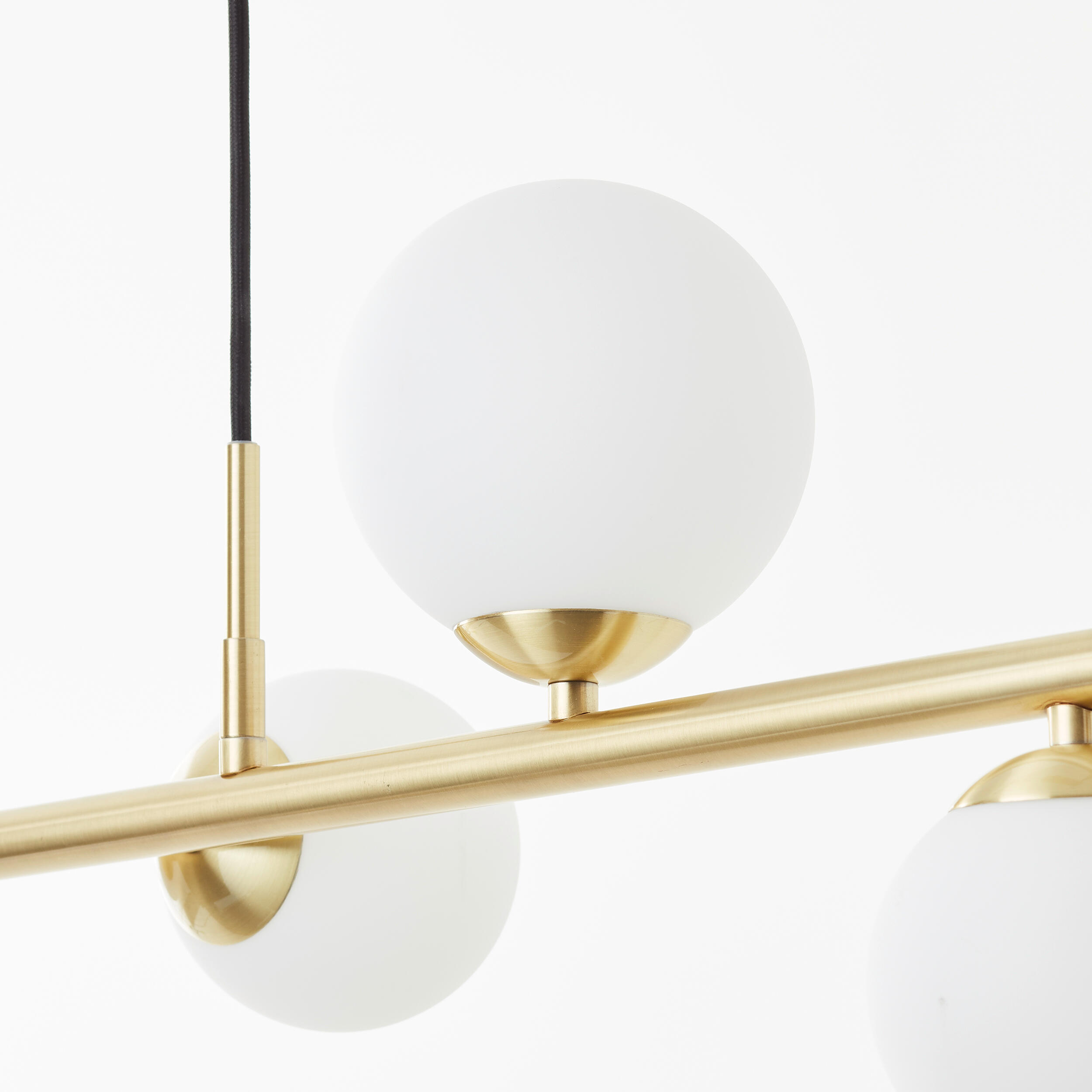 Candeeiro de teto suspenso CALLAS 5L G9 88cm latão inspire - 33