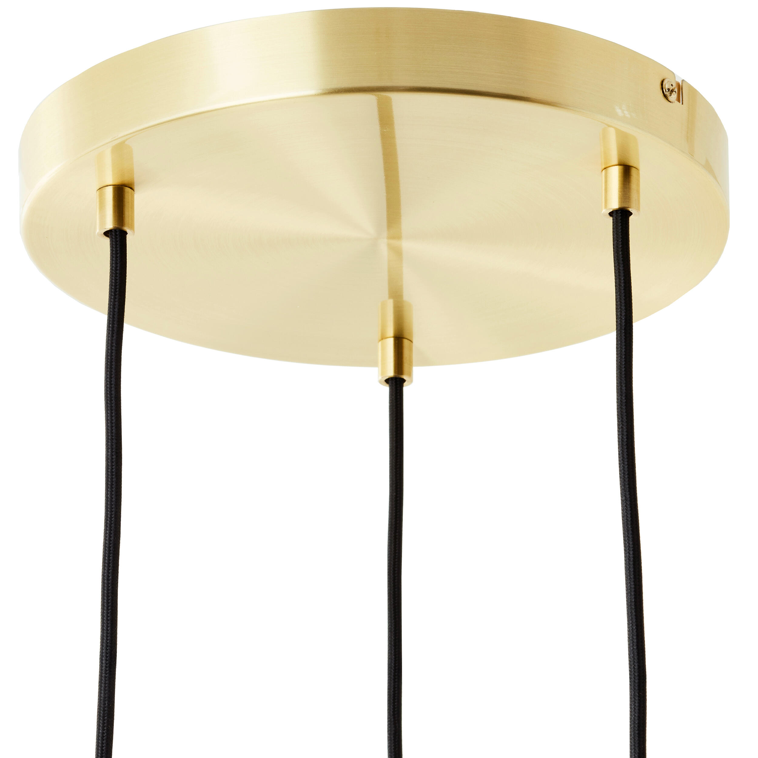 Candeeiro de teto suspenso redondo DIPSY 3 luzes E27 D25cm vidro inspire - 7