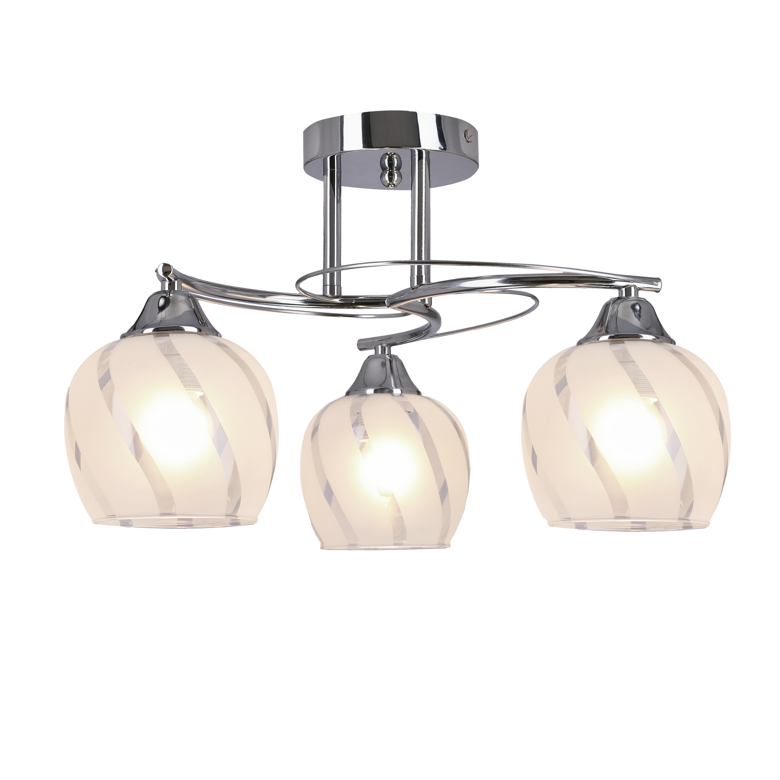 Lampa wisząca Prego chrom 3 x E27 Candellux - 4