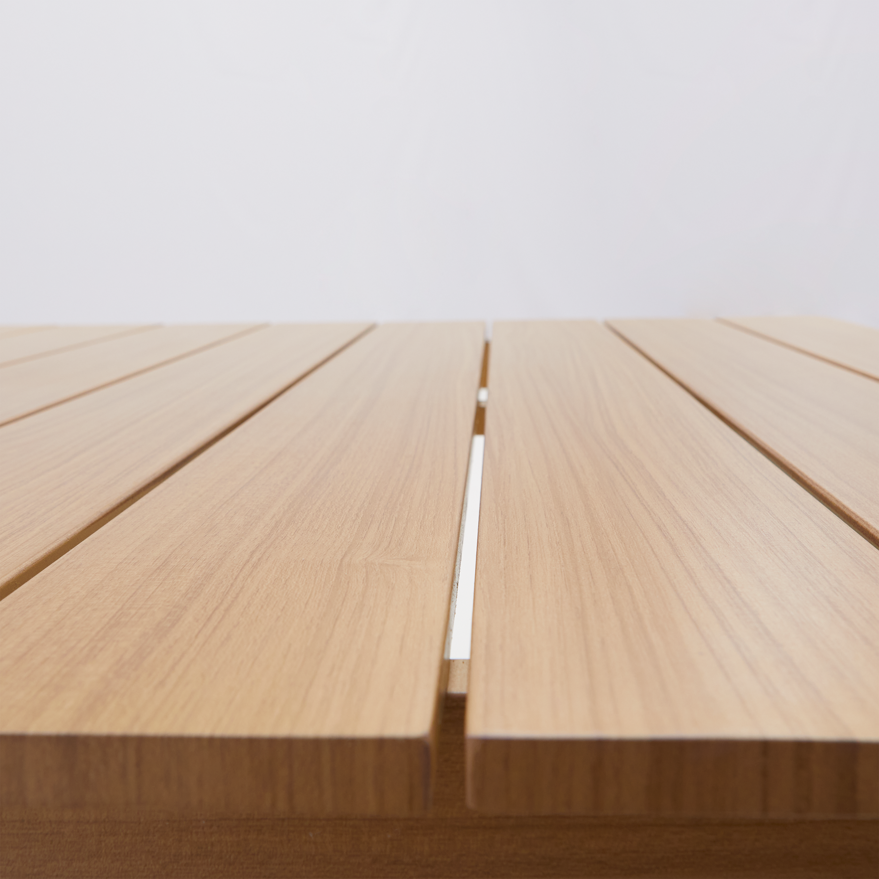 Tavolino NATERIAL in alluminio con piano in alluminio marrone 91.5x91.5cm - 10