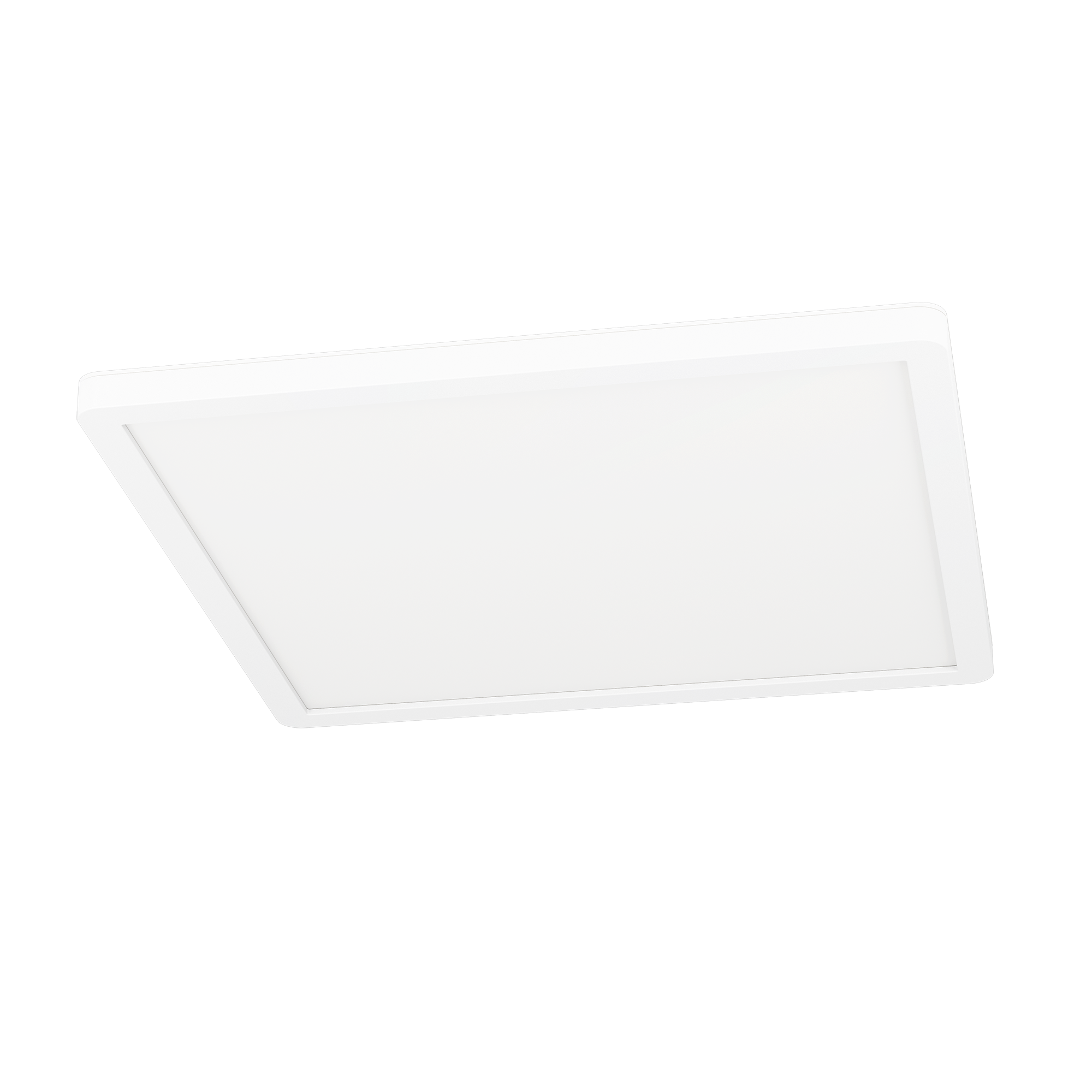 Downlight de superficie cuadrado blanco 1700lm intensidad luz regulable ...