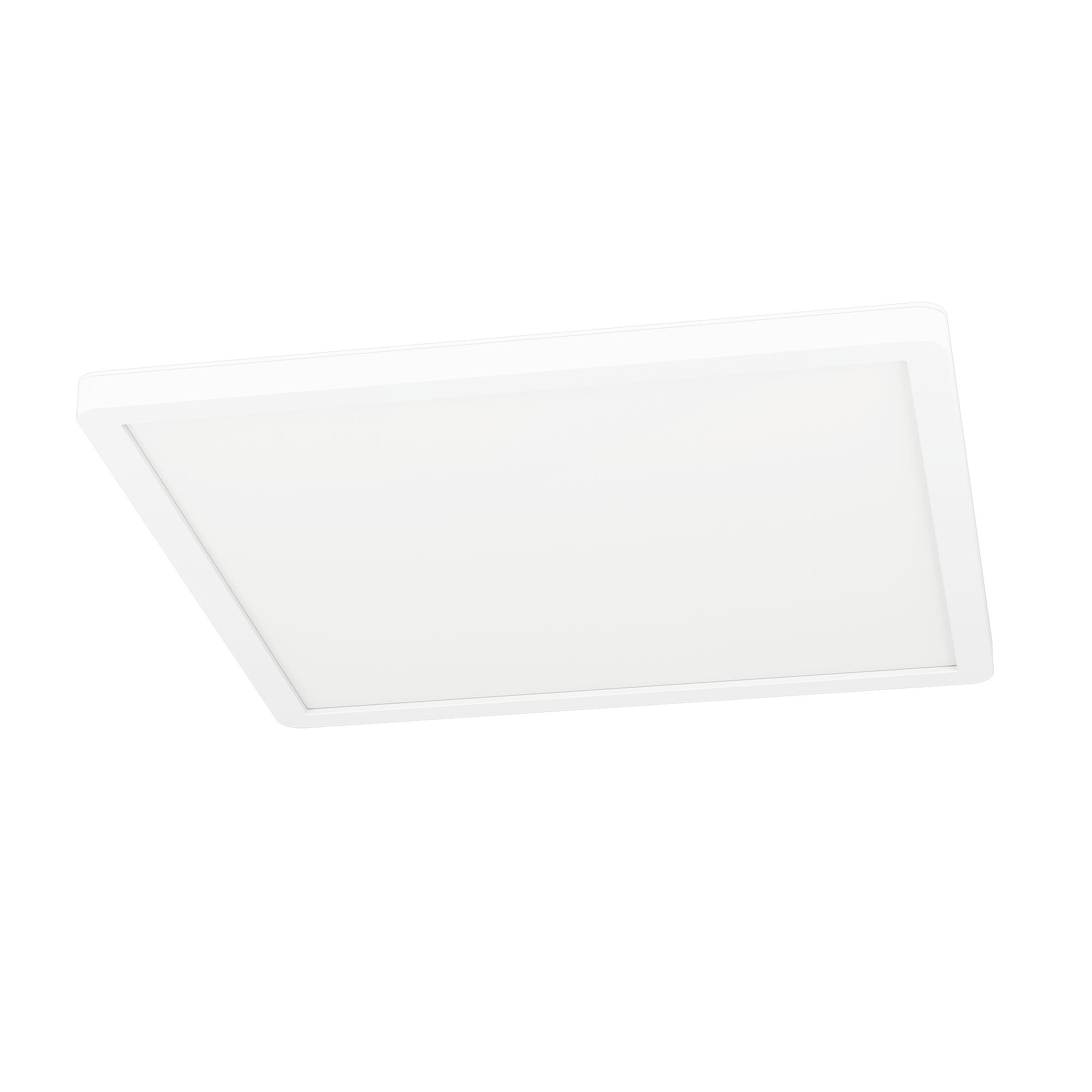 Downlight de superficie cuadrado blanco 1700lm intensidad luz regulable ...