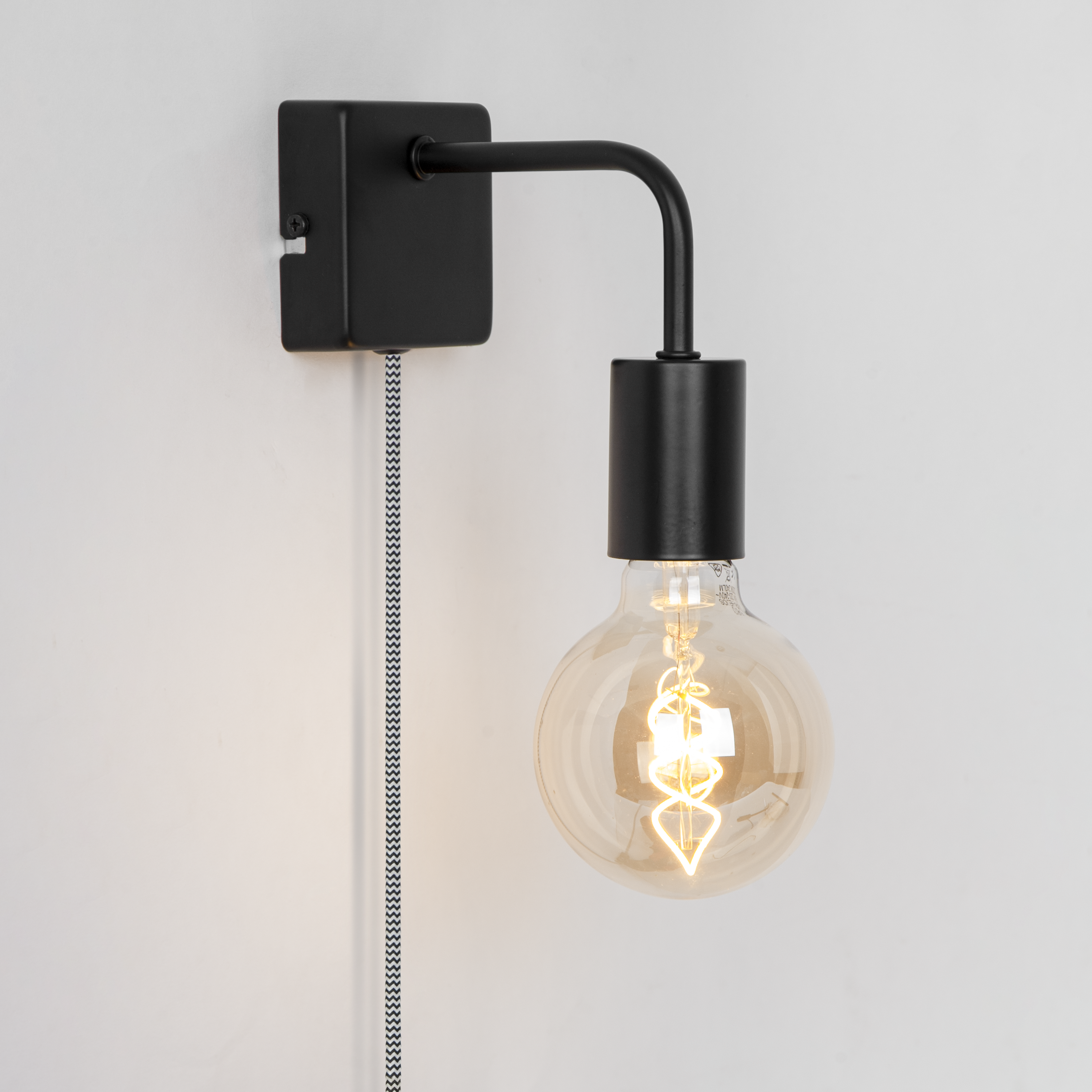 Aplique lina inspire e27 negro