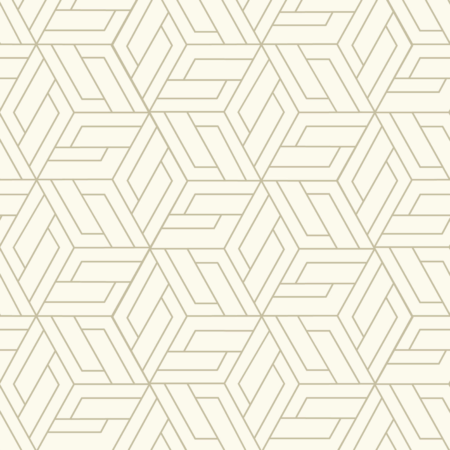 Papier peint intissé Cobra blanc/or - 2