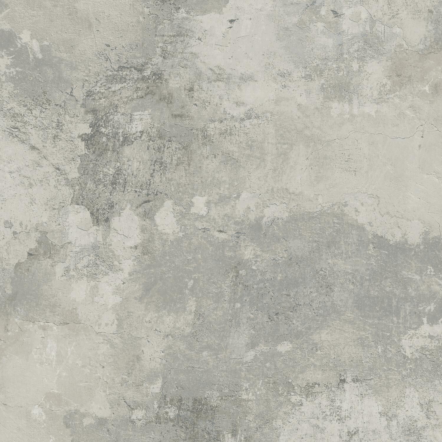 Papier peint intissé Béton old town gris - 3