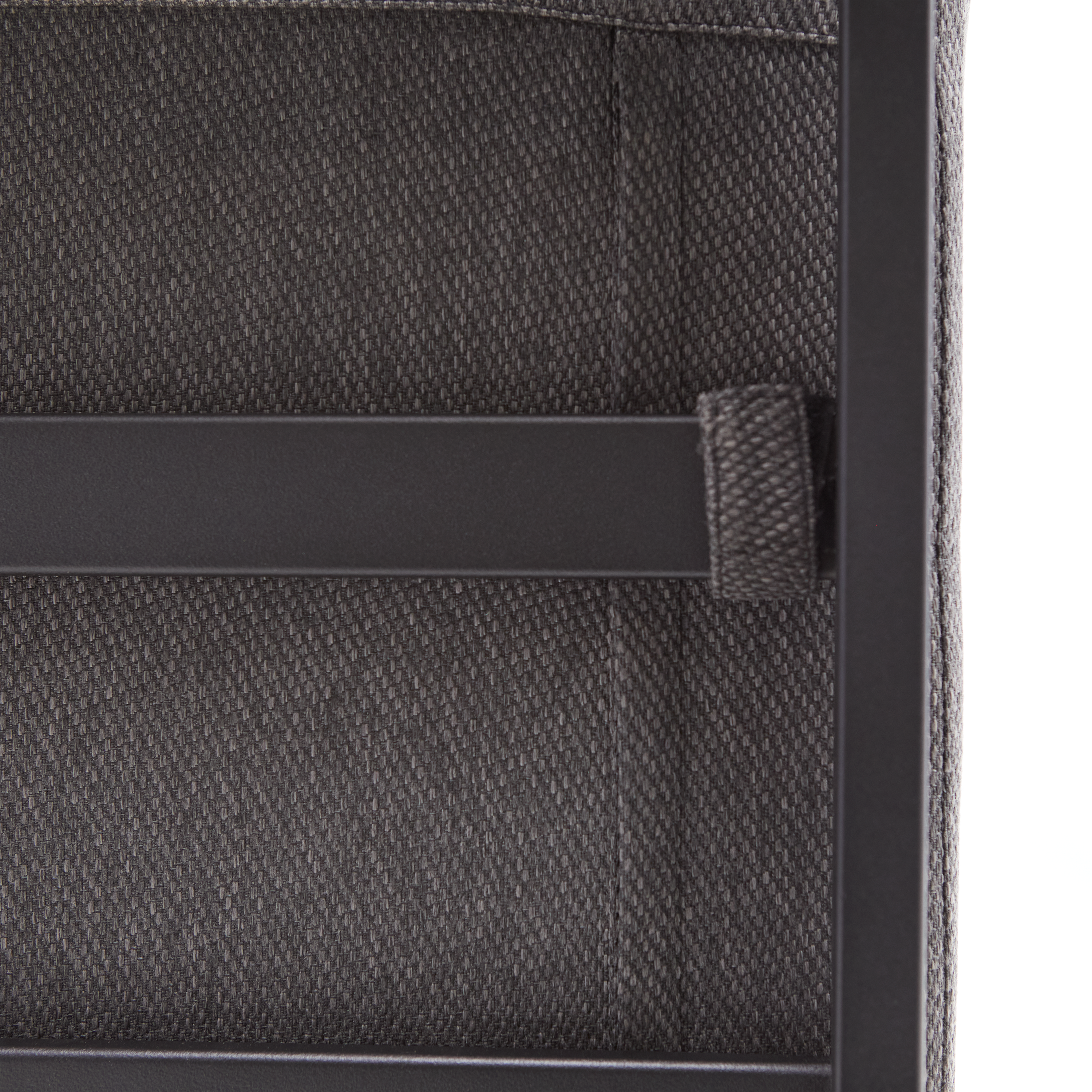 Módulo sofá jardim simples preto Idunn Naterial - 14