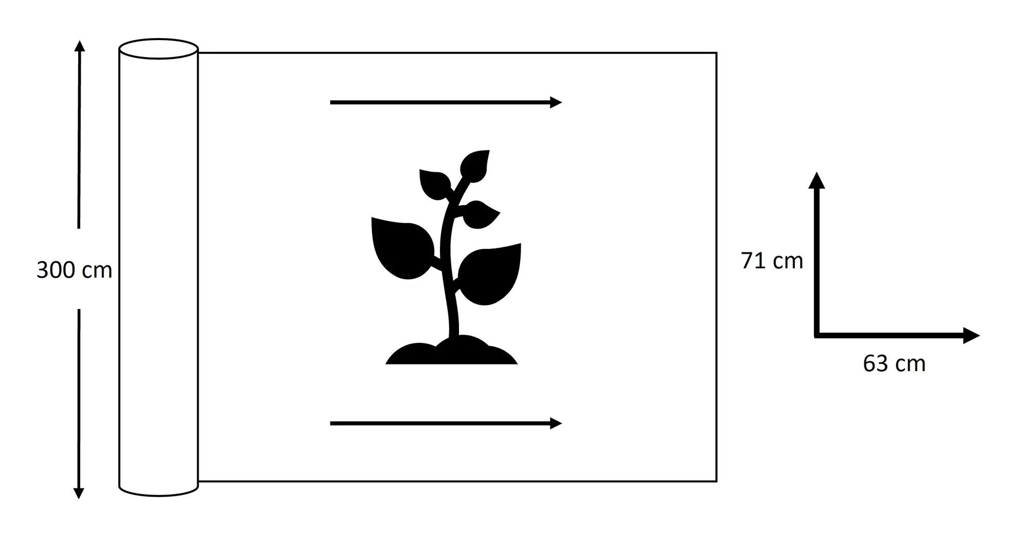 Visillo al corte lino Mariland blanco ancho 290 cm - 3