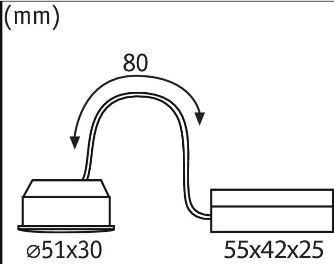 Module LED 530 Lm D.5,1 cm, blanc neutre, changement intensité, PAULMANN - 4