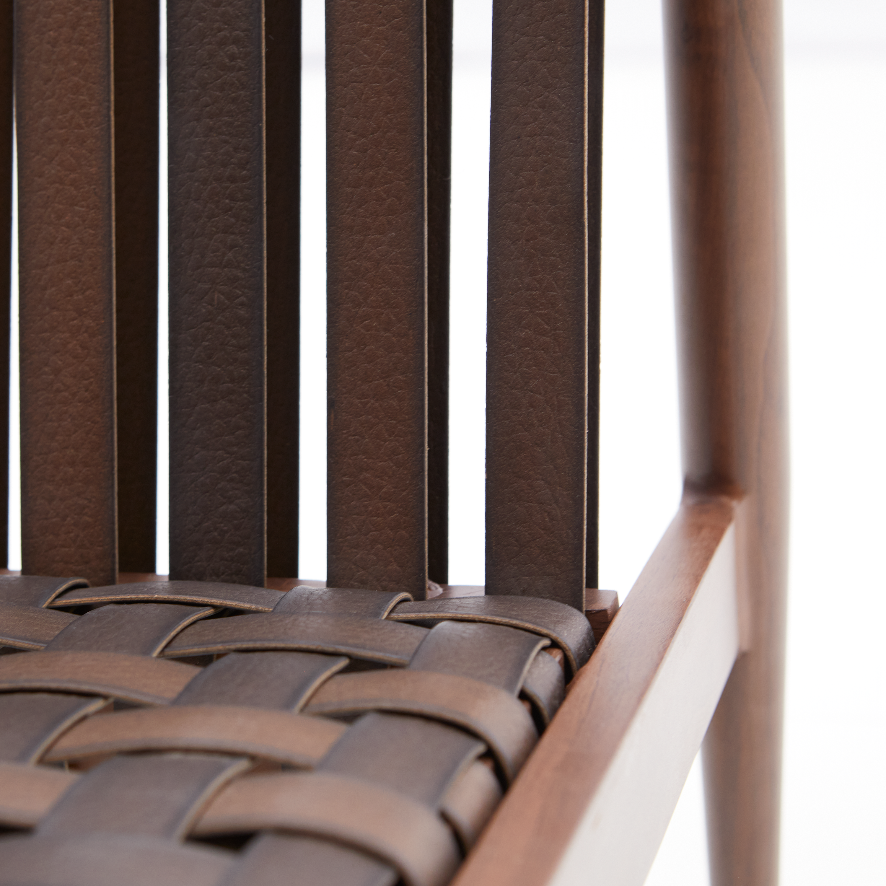 Set 2 fauteuils bas en aluminium et wicker effet bois Retro NATERIAL - 13