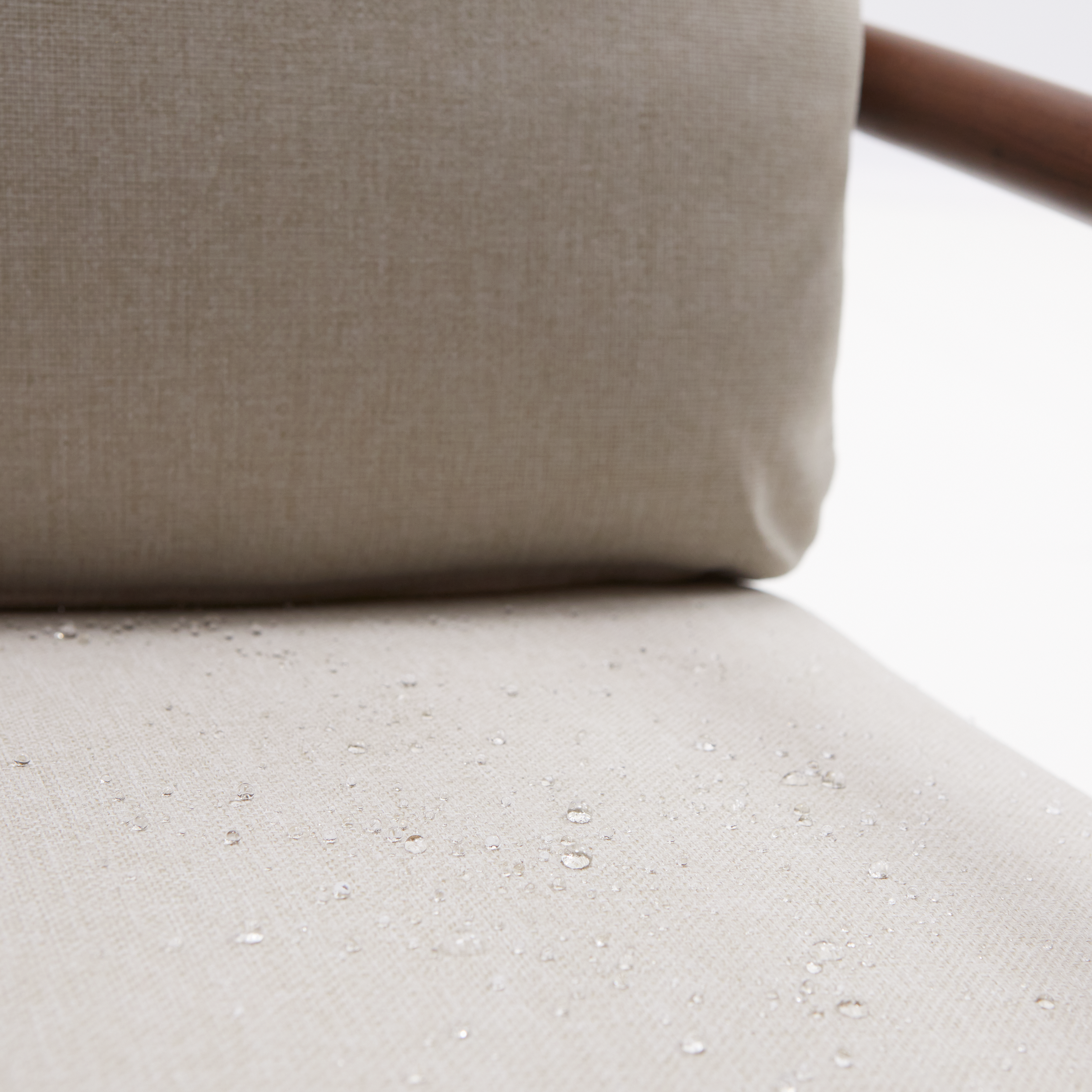 Set de 2 fauteuils en aluminium effet bois Retro NATERIAL - 10