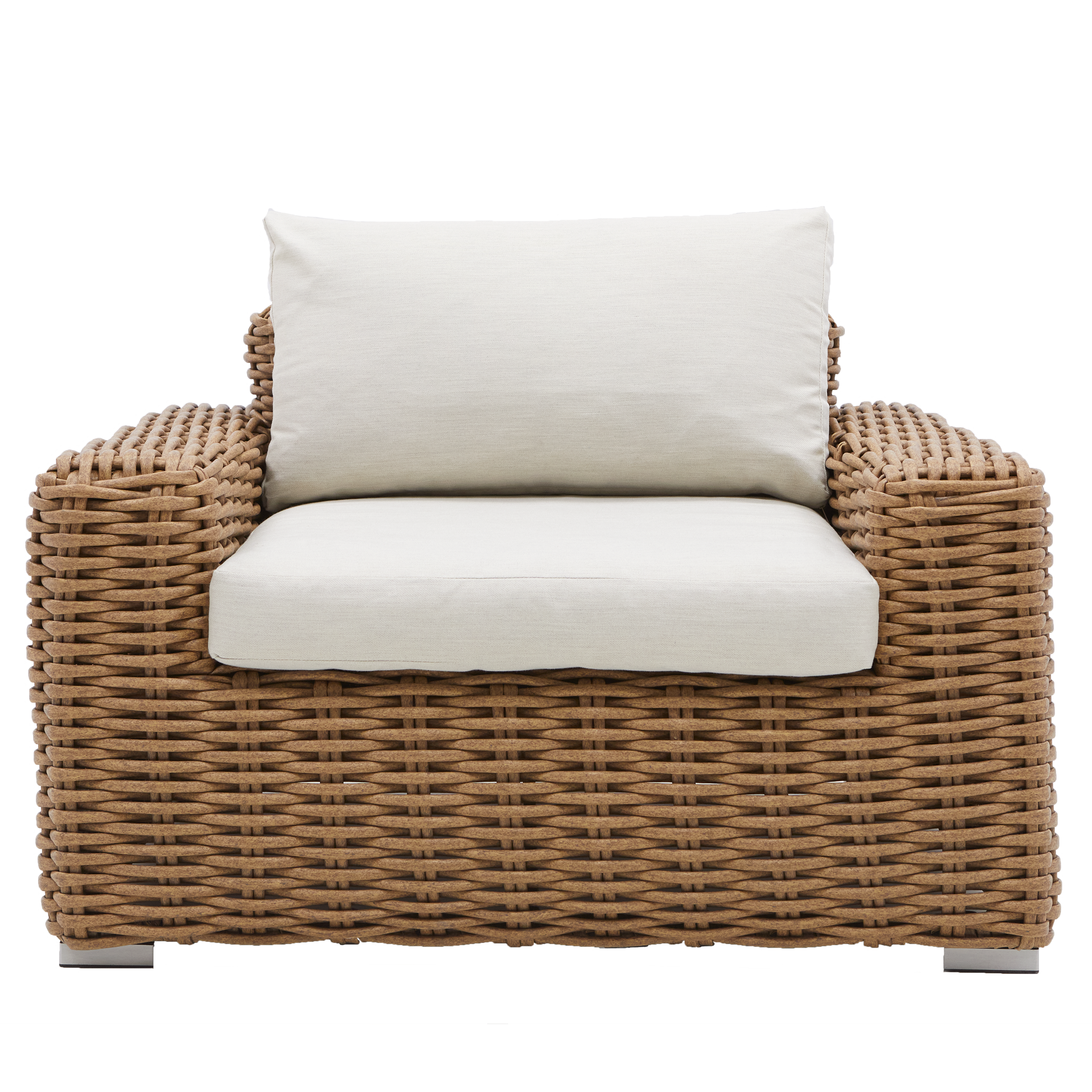 Fauteuil en aluminium et résine tressée Ayamo NATERIAL - 7