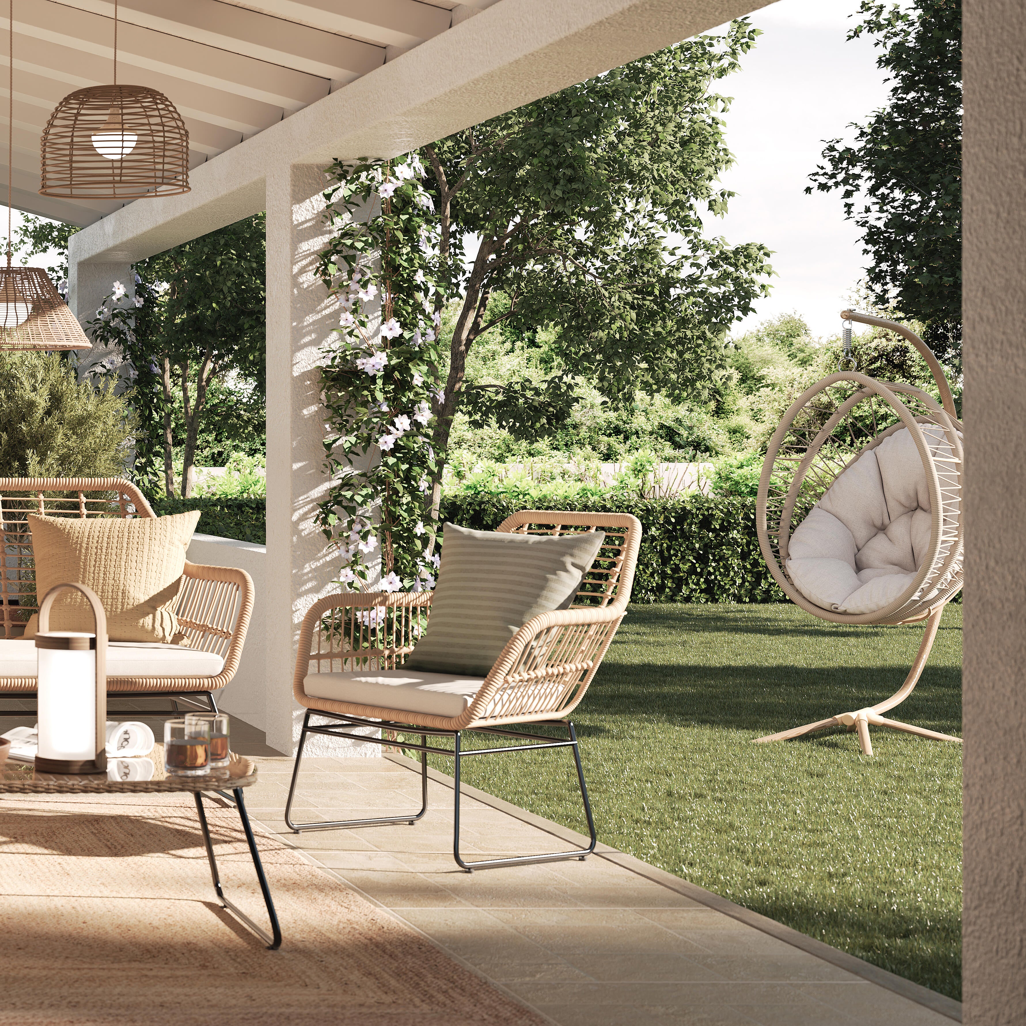 Rattan Sedia A Dondolo Sospesa Leroy Merlin Poltrona Sospesa Leroy