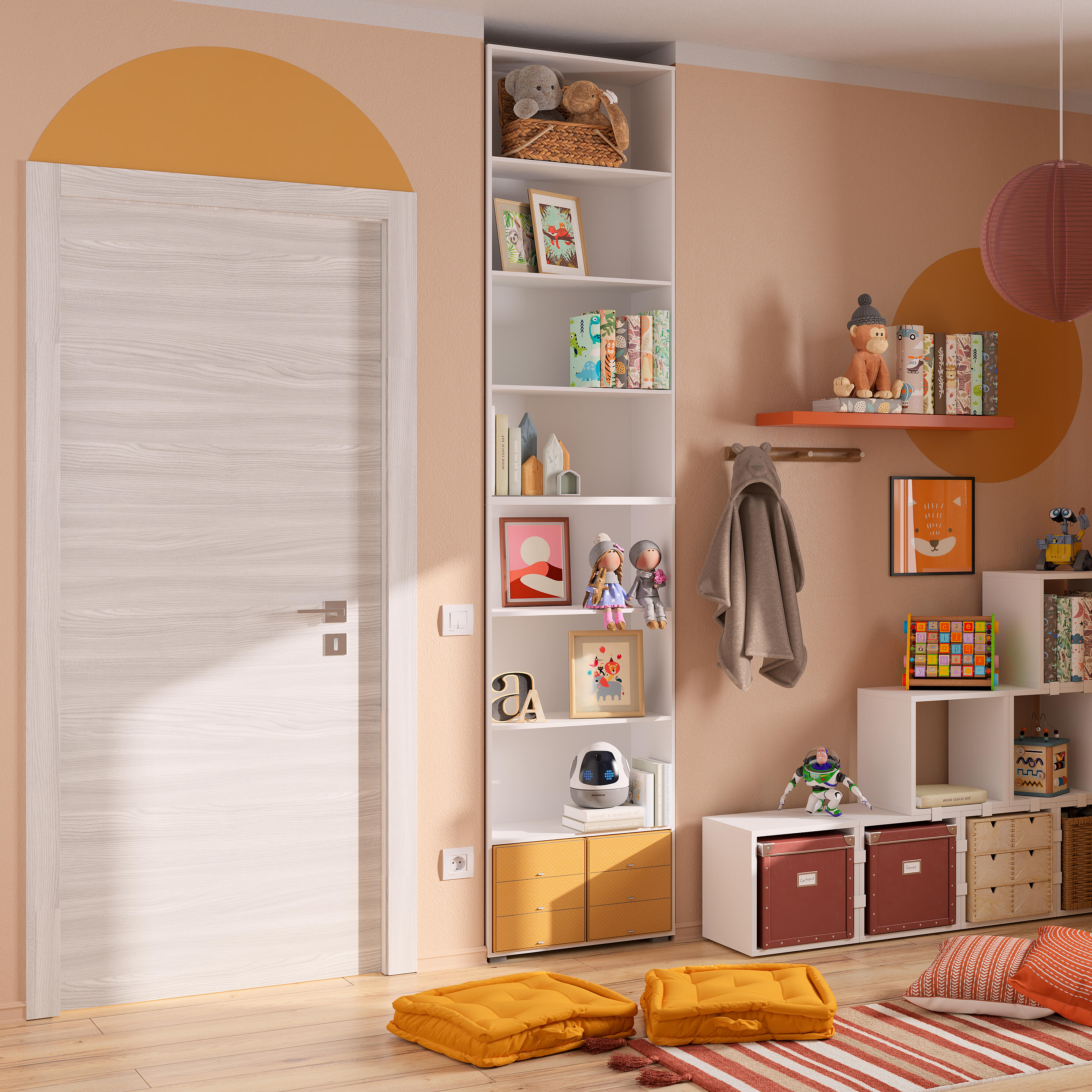 Pittura per interni per parete e soffitto lavabile, LUXENS murale giallo solemio 1 opaco, 2.5 L - 3