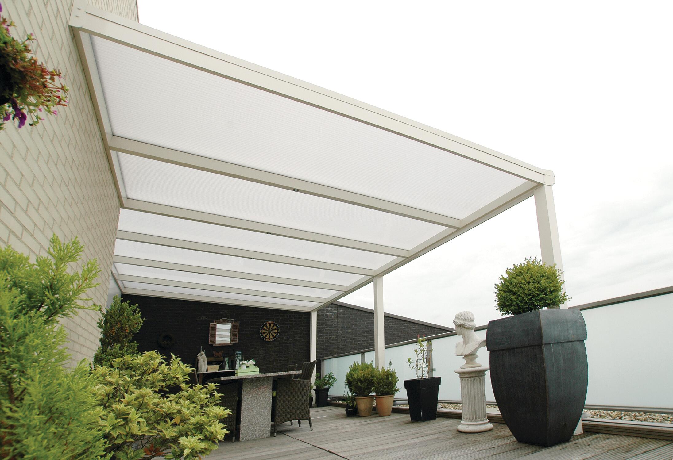 Plaque polycarbonate l.0,98 x L.4,02m, ep.16 mm, 2.45KG/M2 5 parois opaque - 5