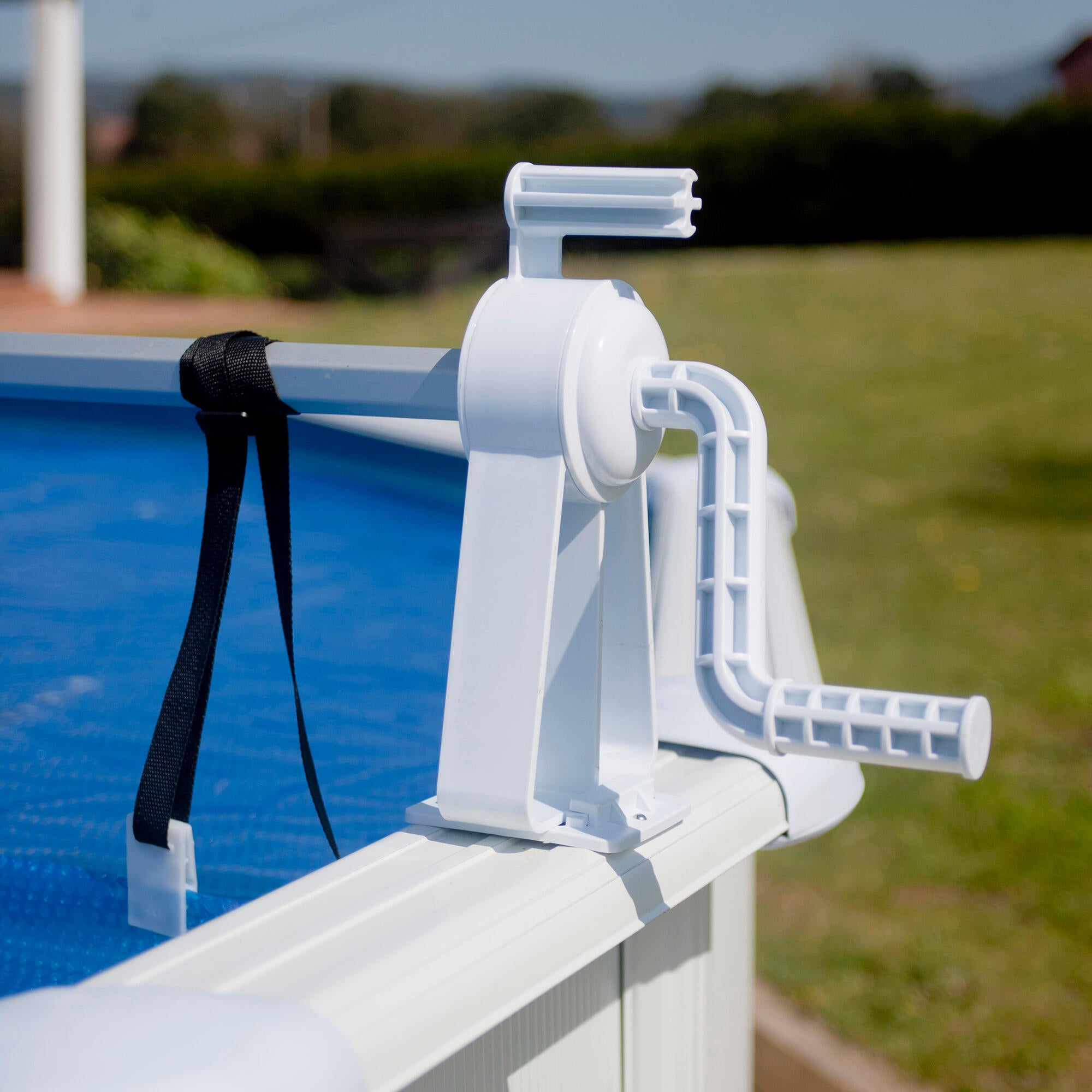 Enrouleur télescopique de bâche pour piscine hors sol POOL EXPERT - 2