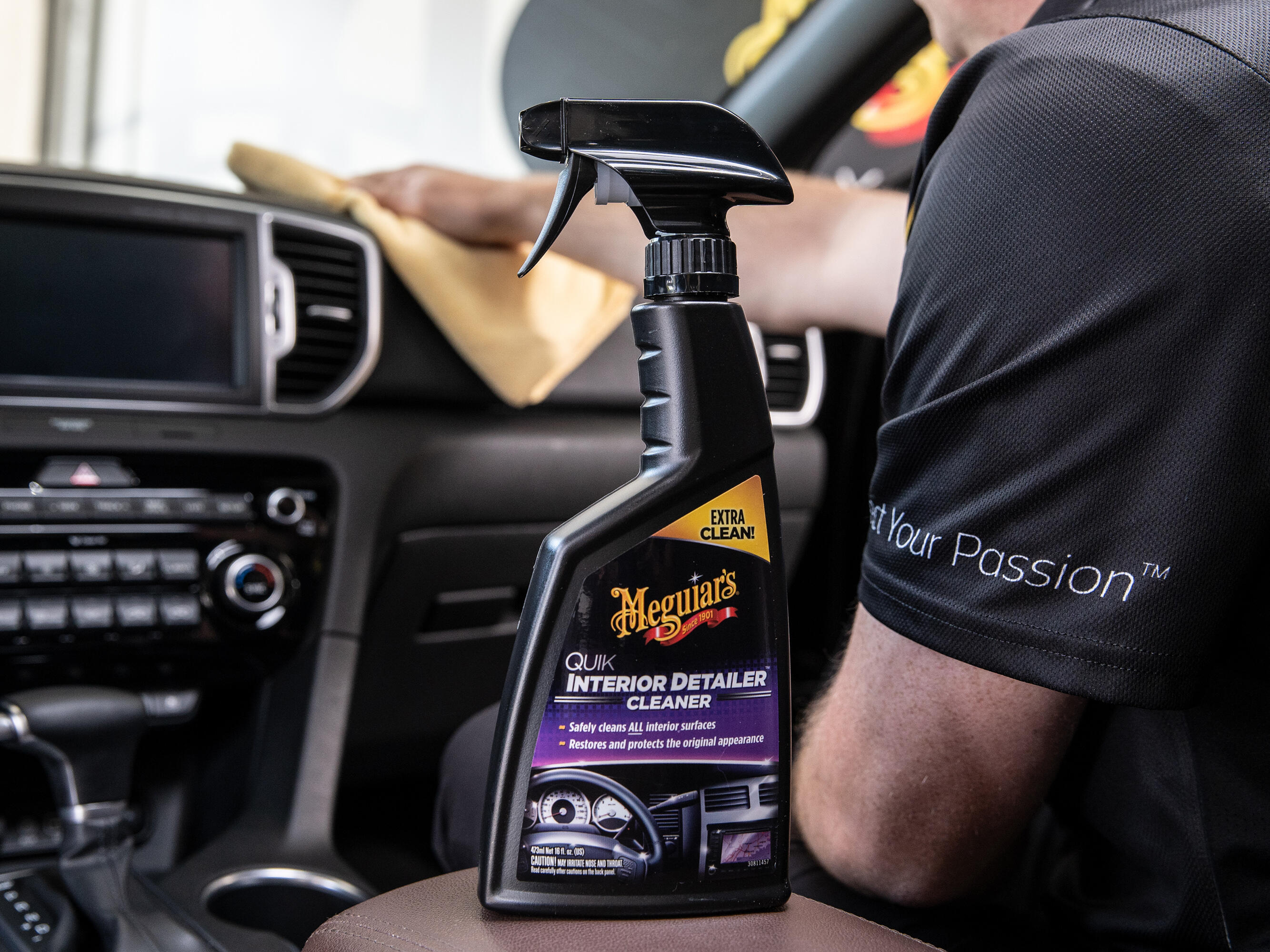 Detallador interior quik meguiar's 473ml