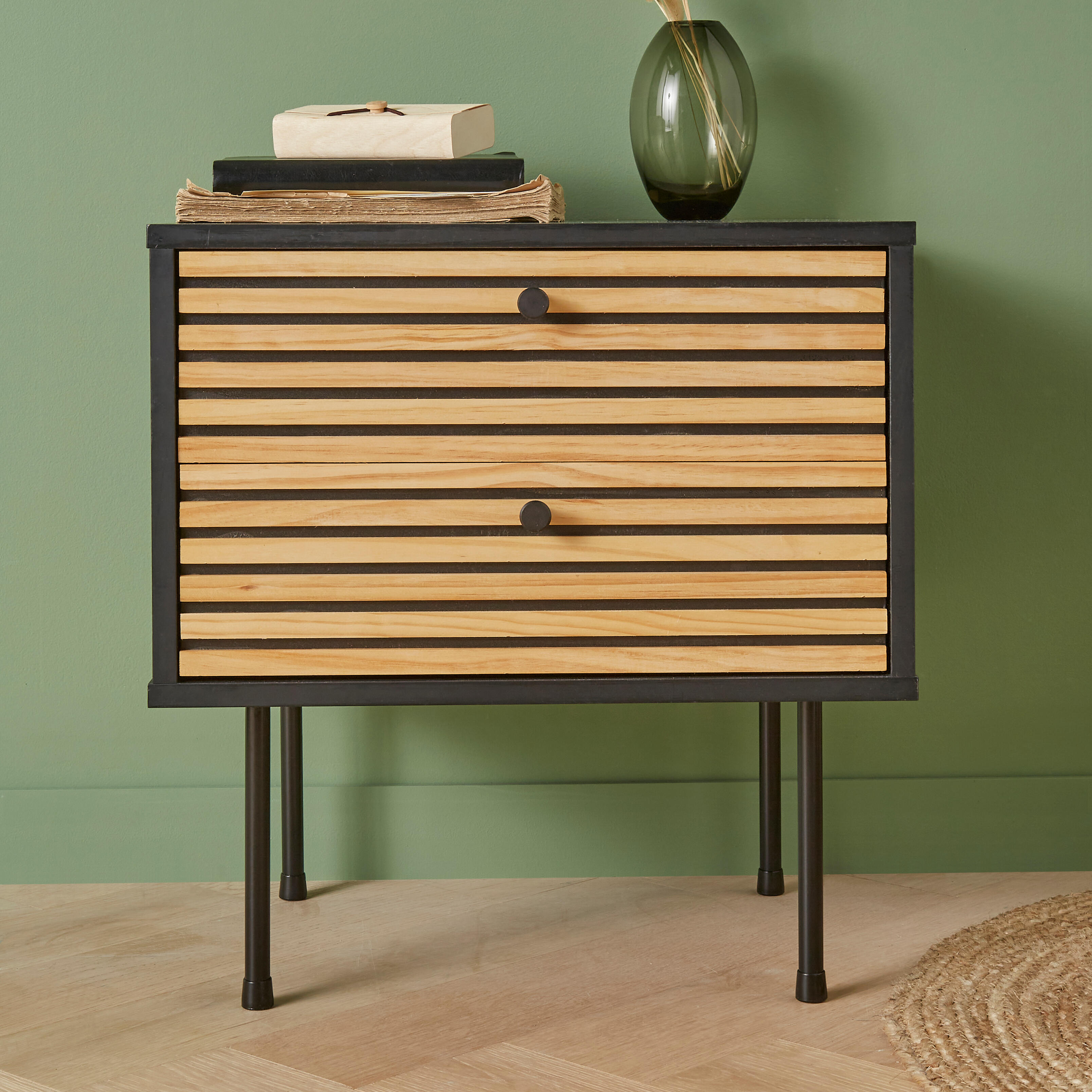 Sottopiede per mobile tondo STANDERS in pvc Nero Ø 16 x H 19.5 mm, 4 pezzi - 10