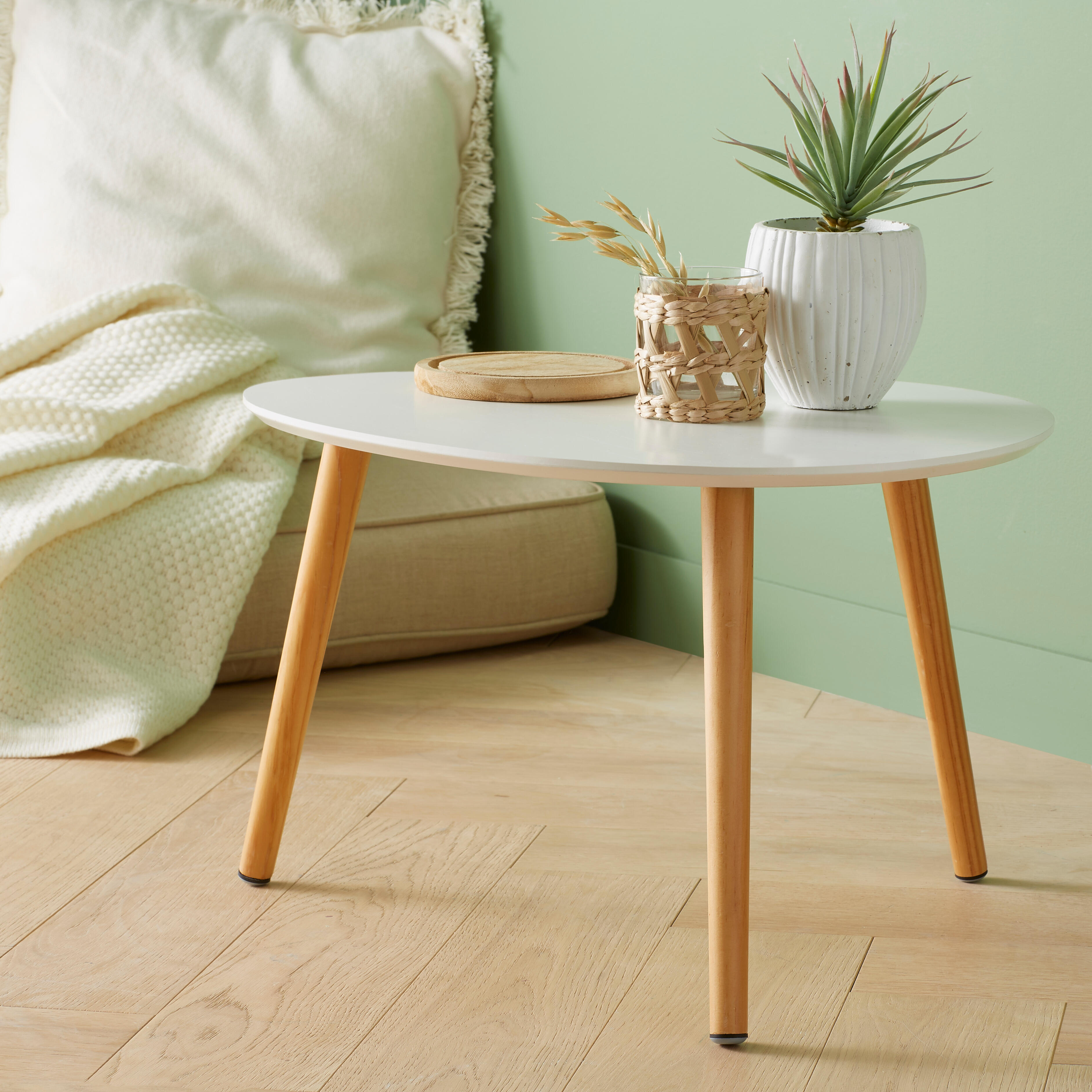 Podkładki pod meble zewnętrzne wbijane brązowe 28x28 mm 4 sztuki Standers - 10