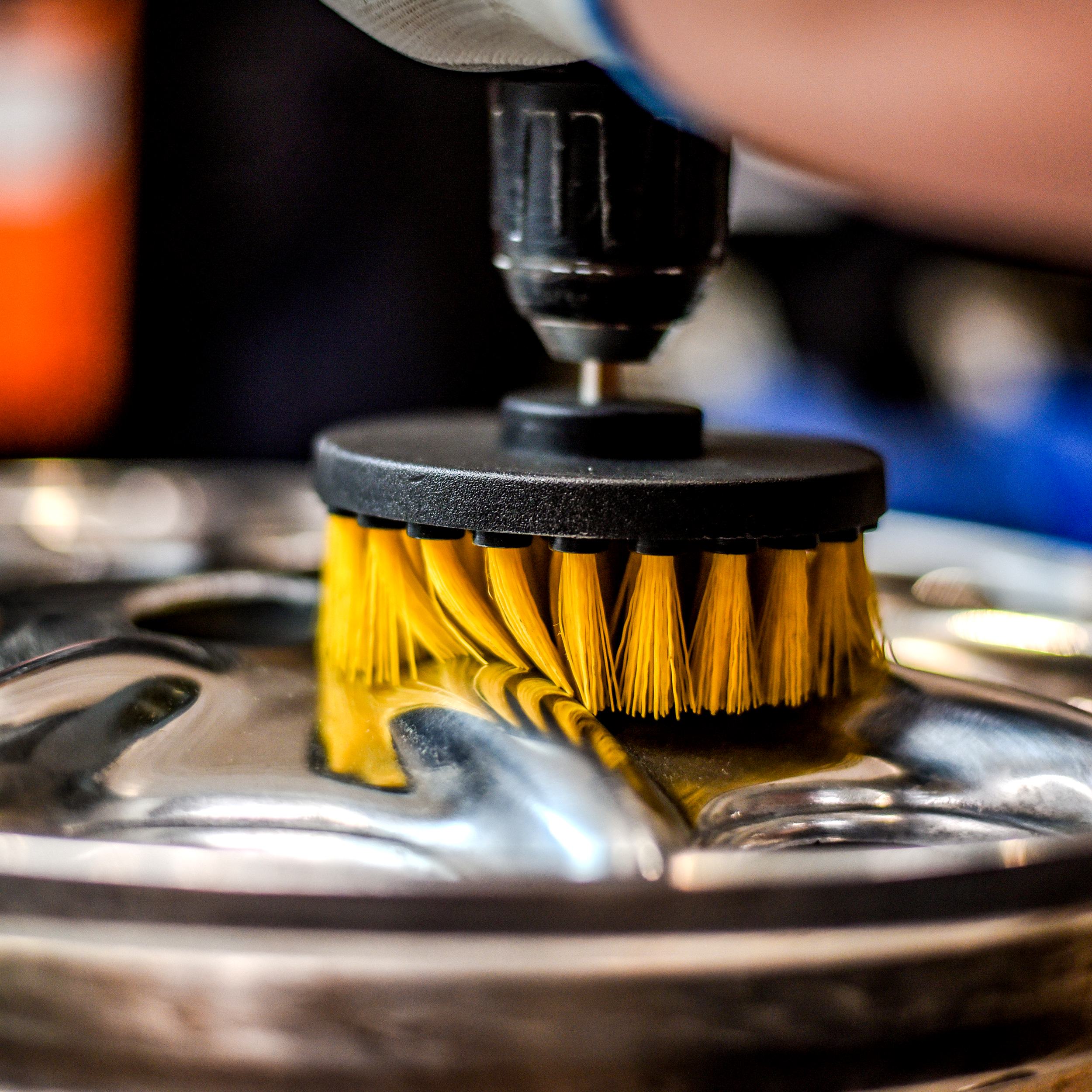 Zestaw szczotek czyszczących 3 szt. na wiertarkę/wkrętarkę DREL - 6