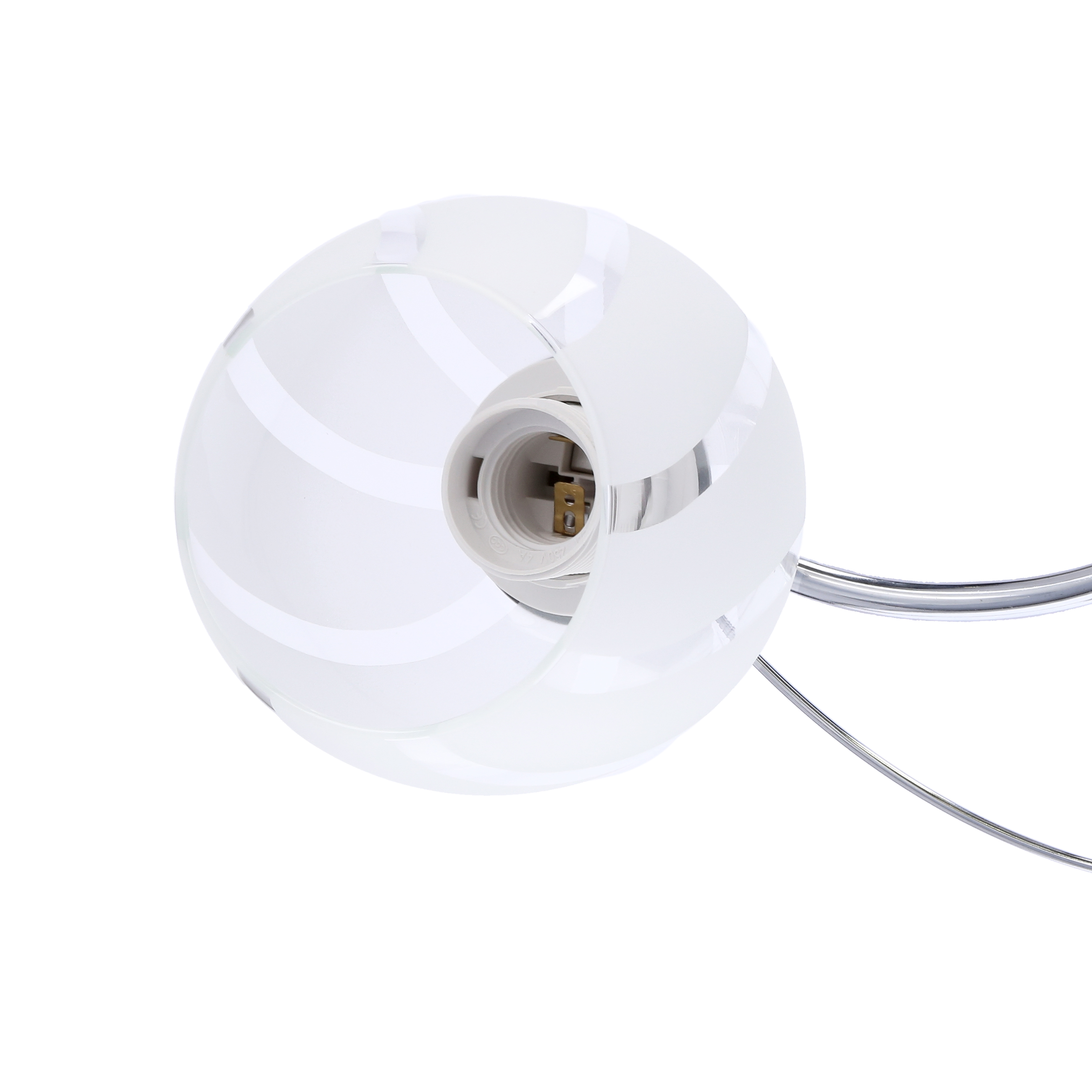 Lampa wisząca Prego chrom 3 x E27 Candellux - 5
