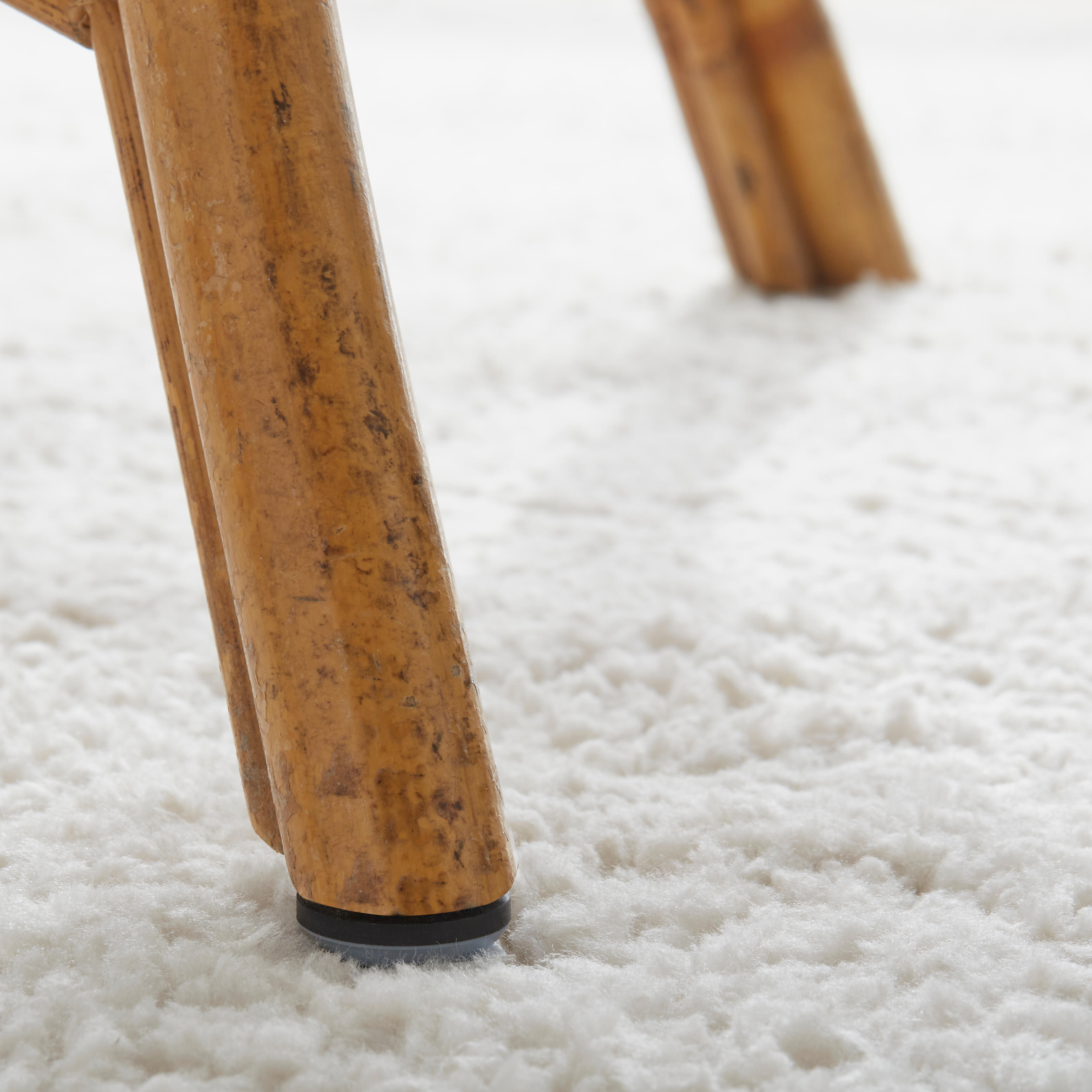 Podkładki pod meble zewnętrzne wbijane brązowe 28x28 mm 4 sztuki Standers - 5